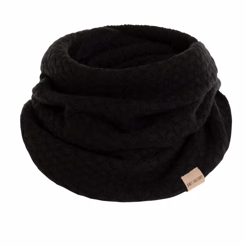 Milan Infinity Scarf Black