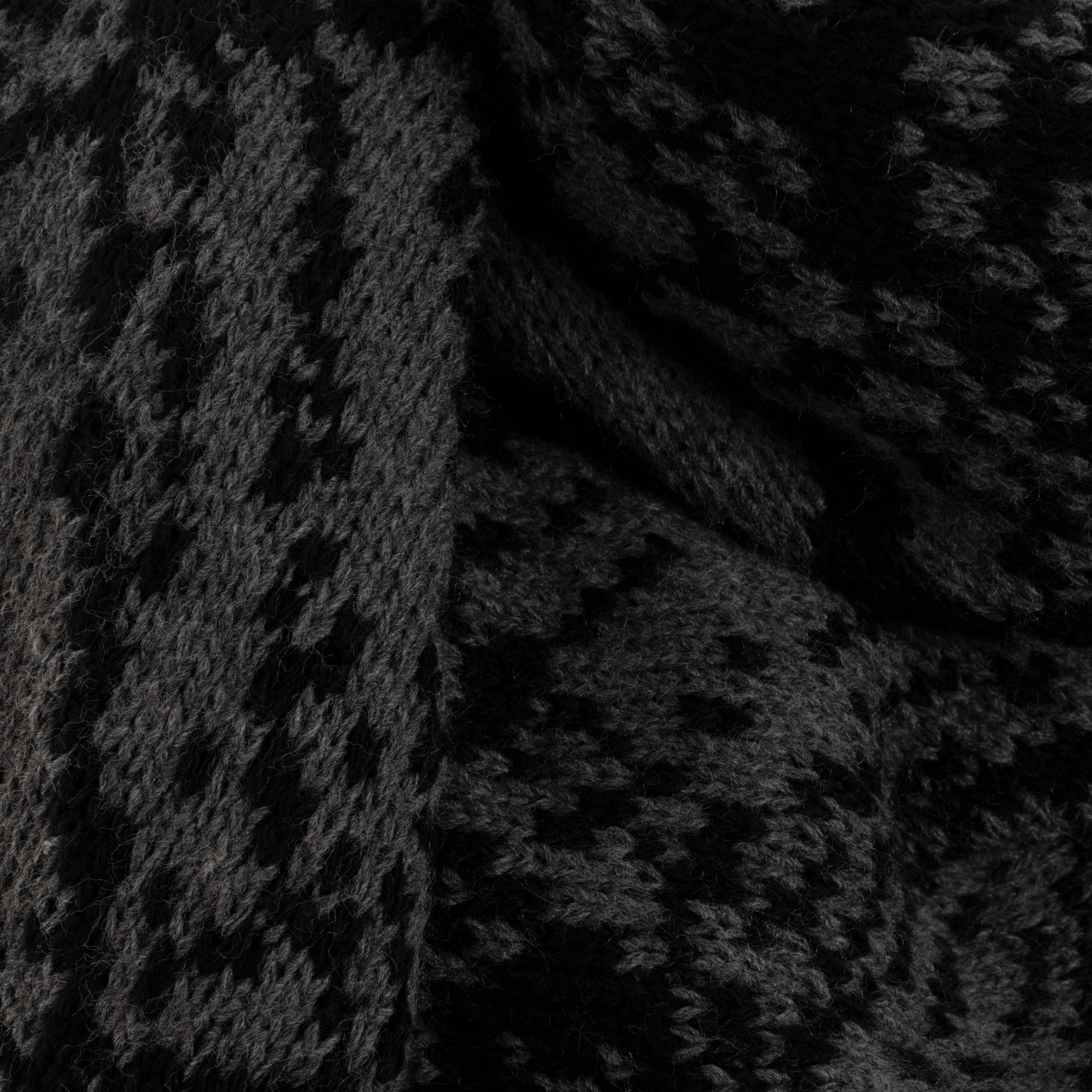 Lea Triangle Scarf Black/Anthracite