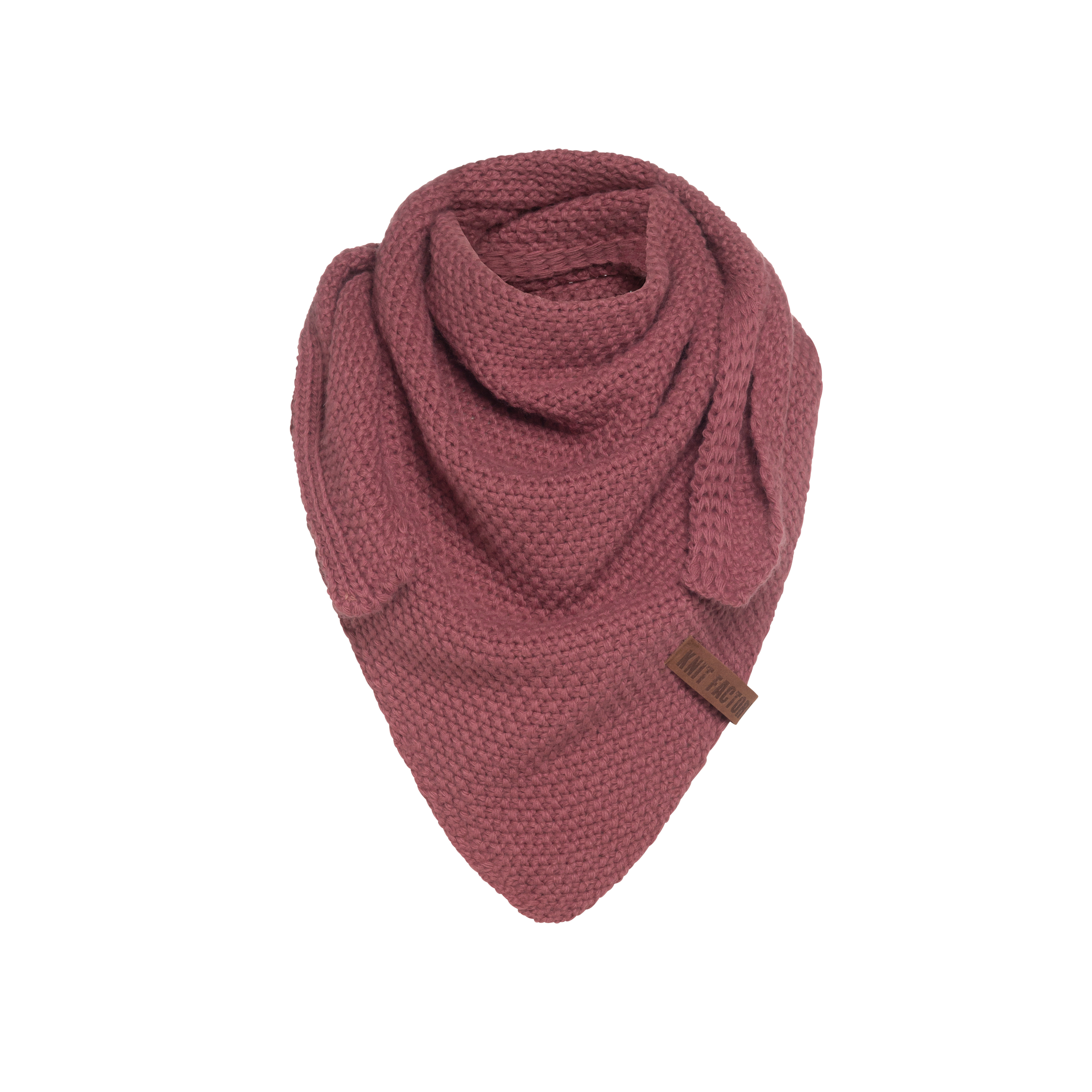 Coco Triangle Scarf Junior Stone Red