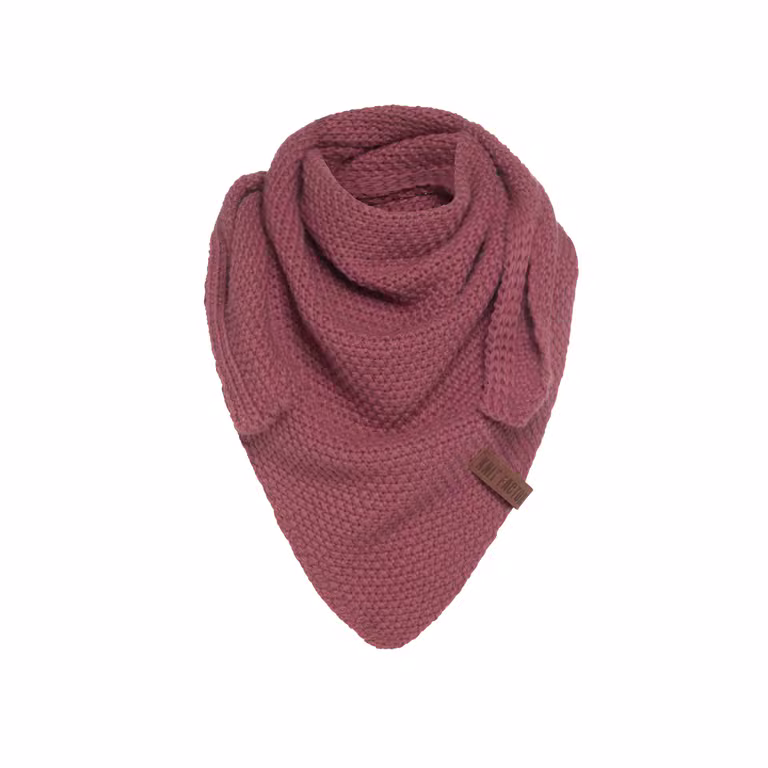 Coco Triangle Scarf Junior Stone Red