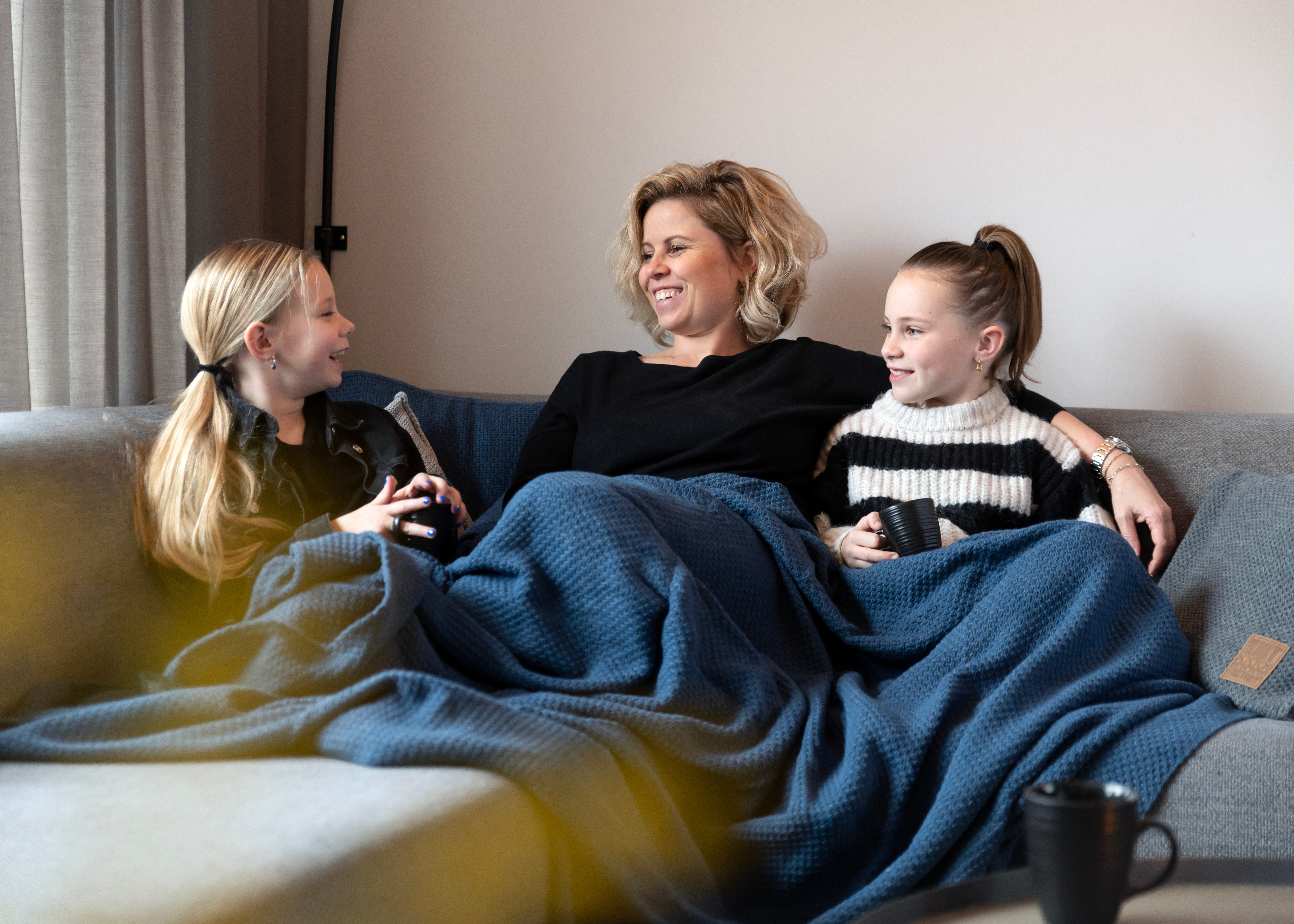 Jesse Plaid XL Beige - 195x225