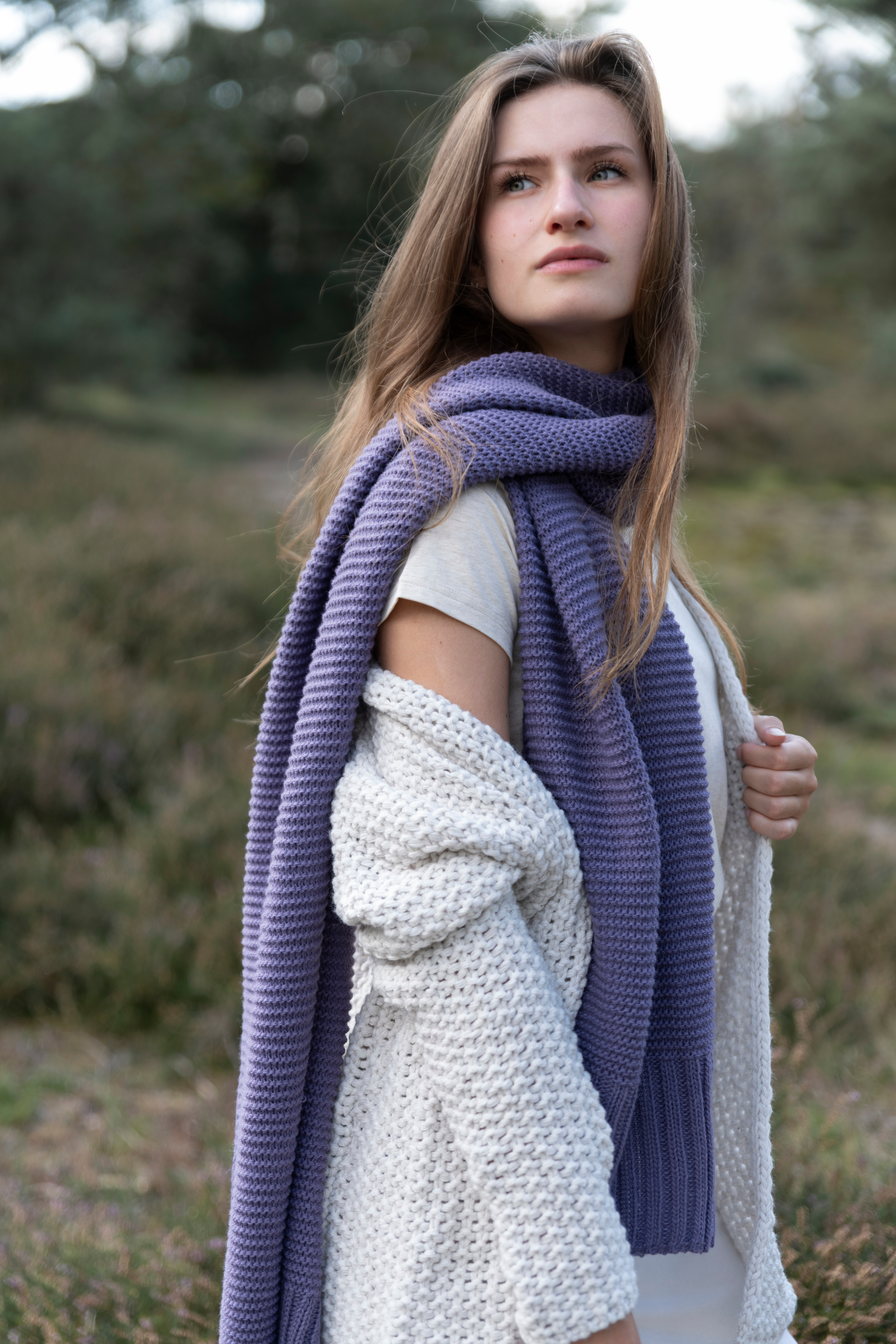 Jamie Scarf Violet