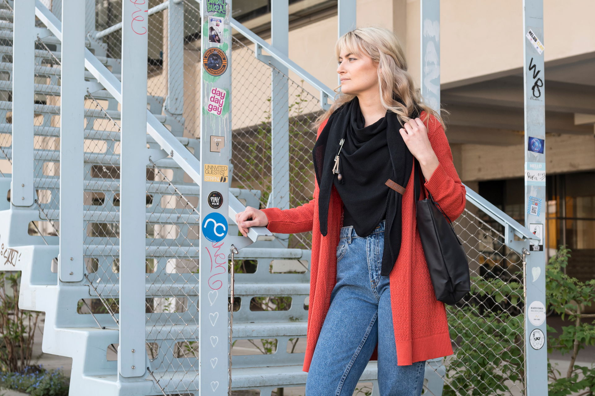 June Knitted Cardigan Terra - 40/42