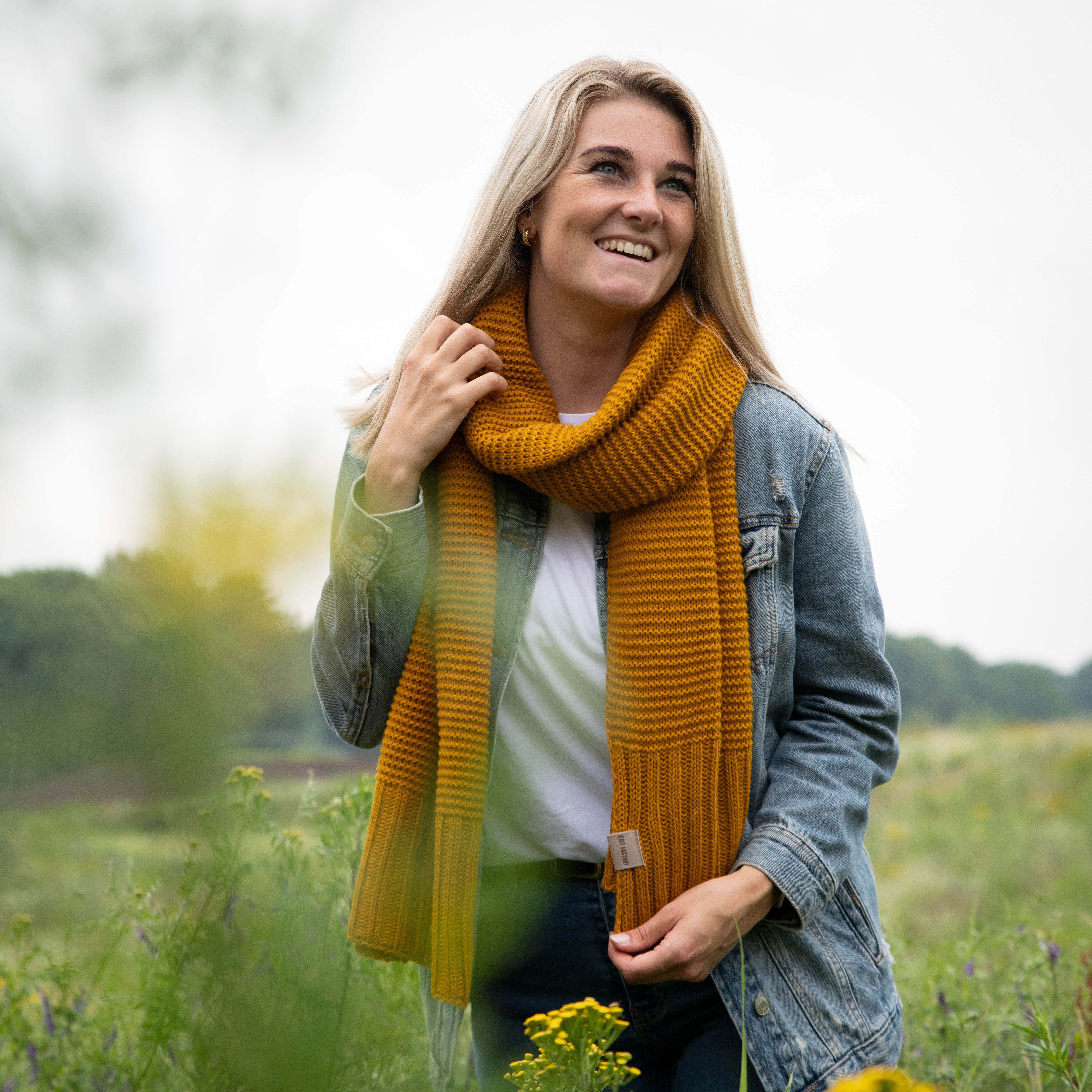Jamie Scarf Ochre