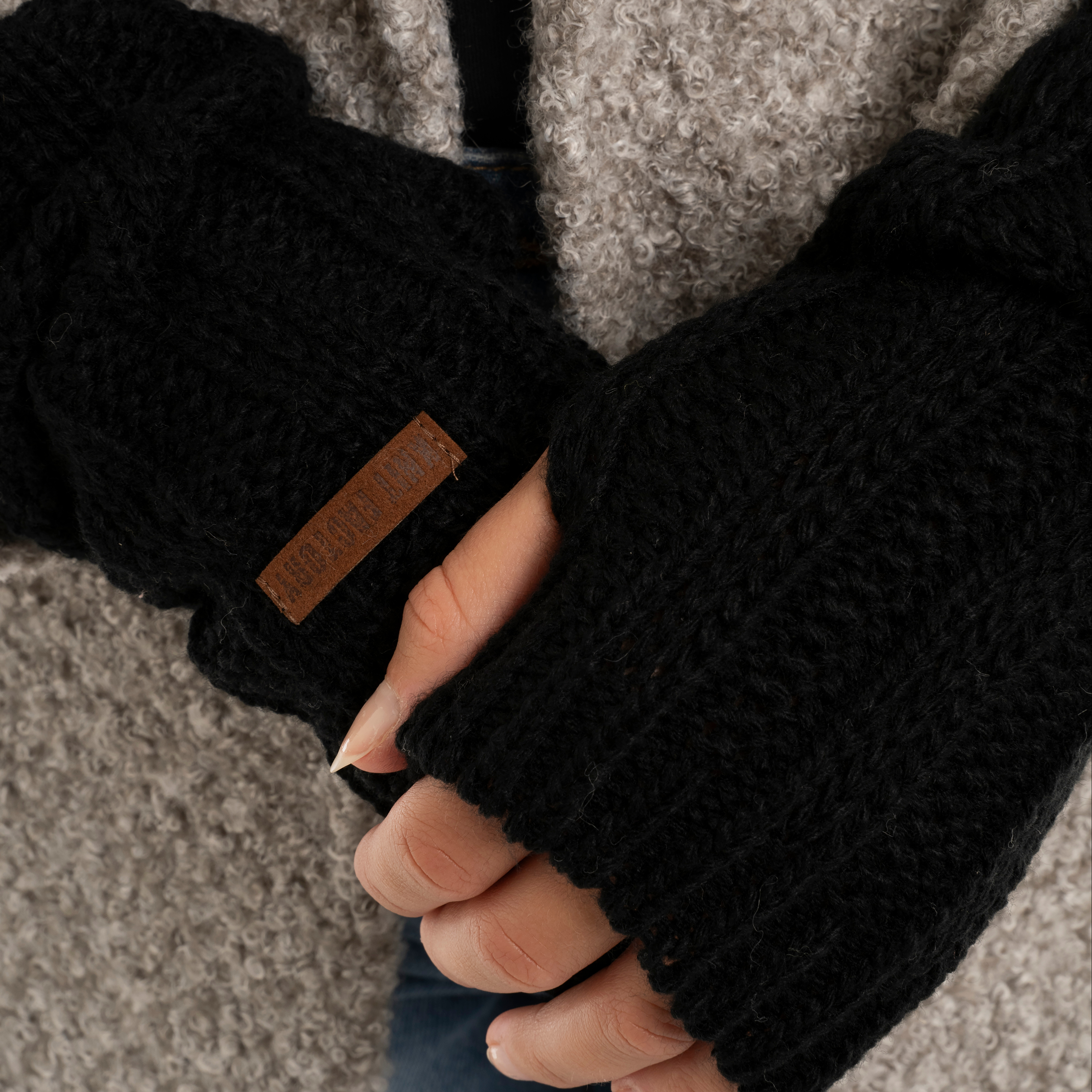 Nica Armwarmers Zwart