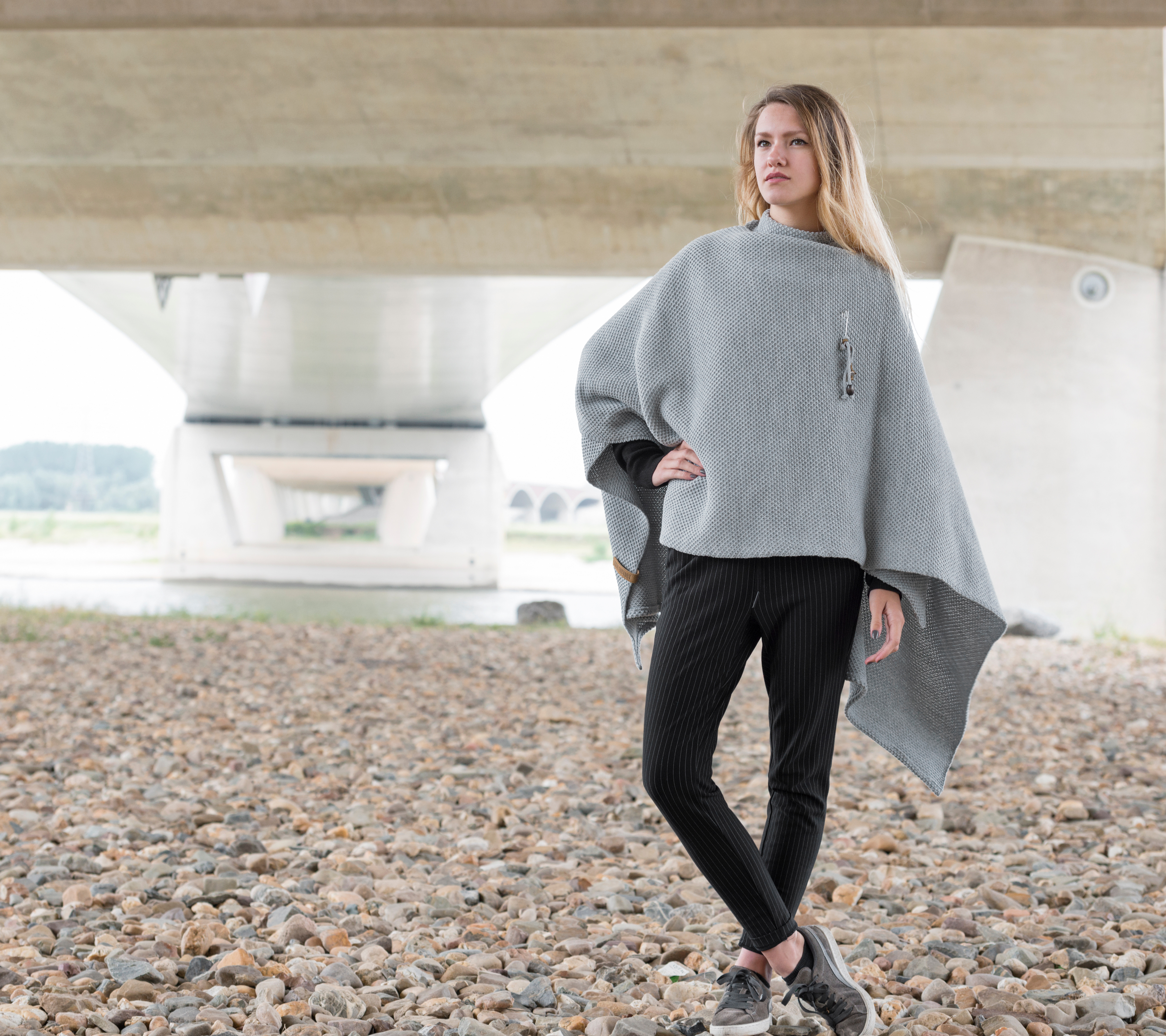 Jazz Omslagvest Licht Grijs