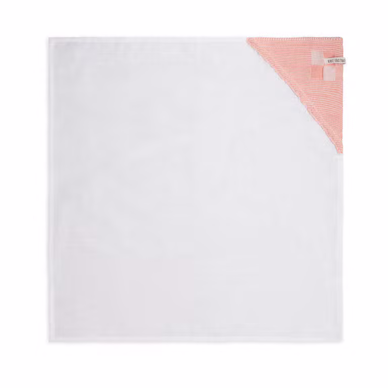 Geschirrtuch Block Ecru/Apricot