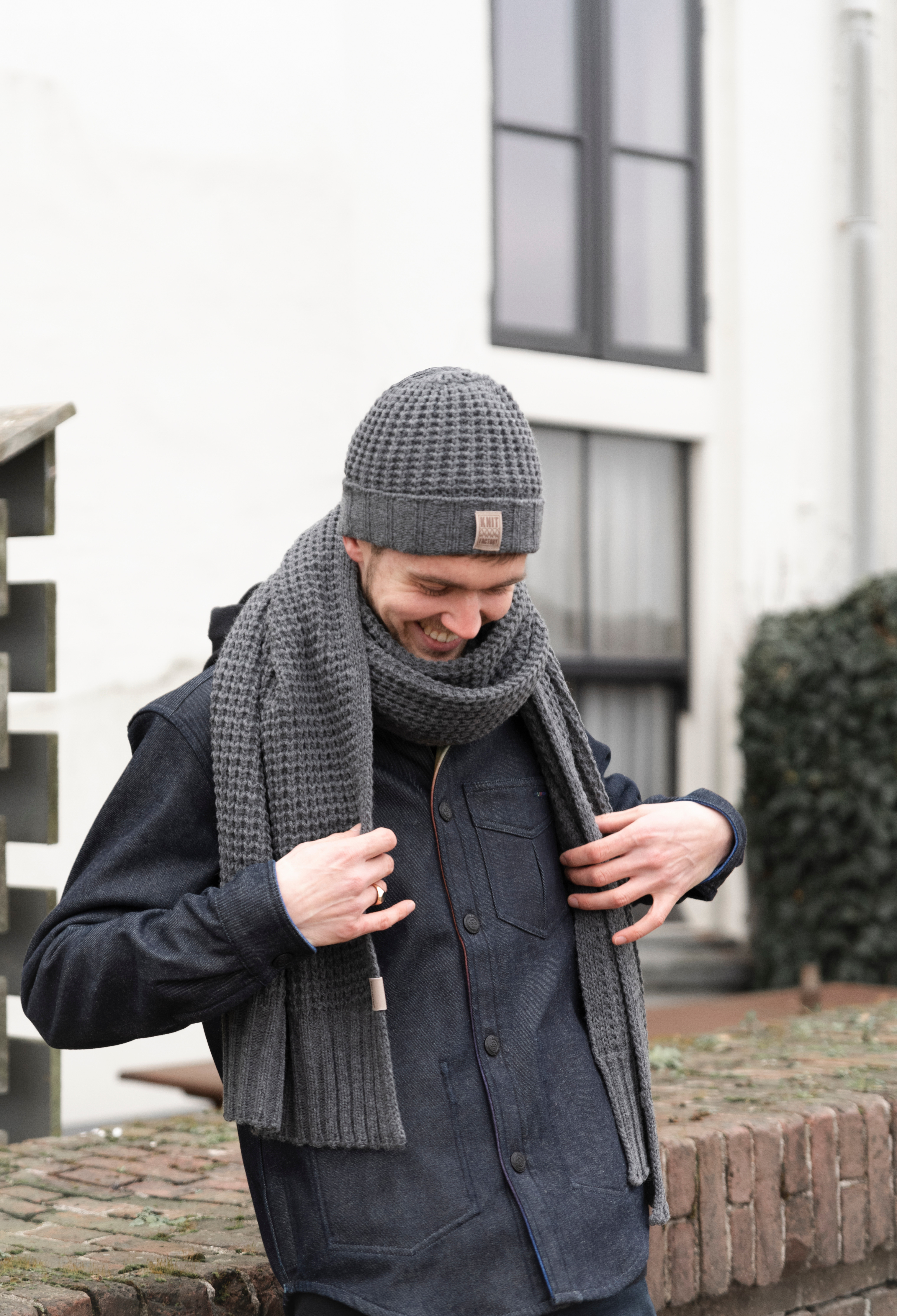 Robin Scarf Stone Green