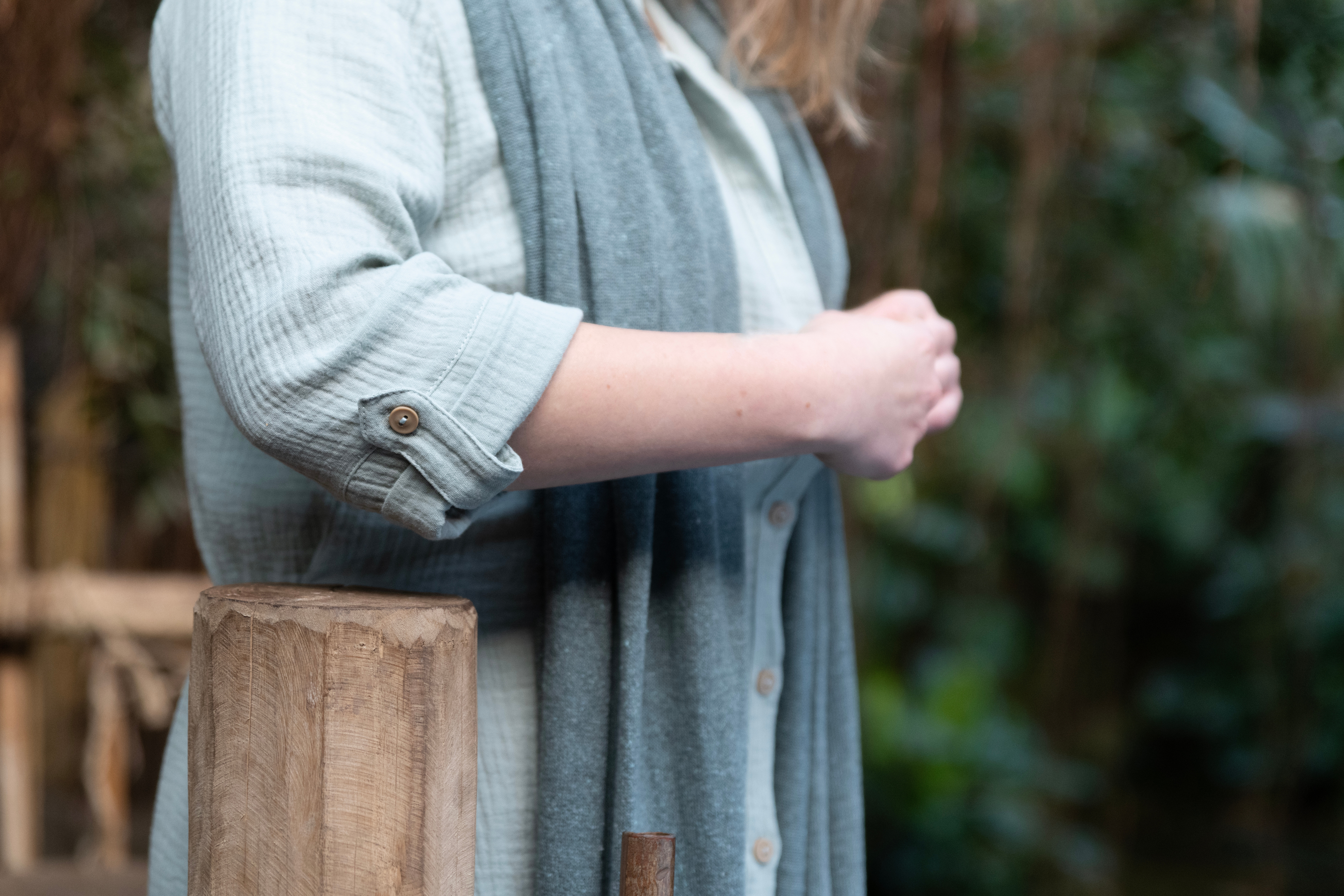 Iris Scarf Anthracite