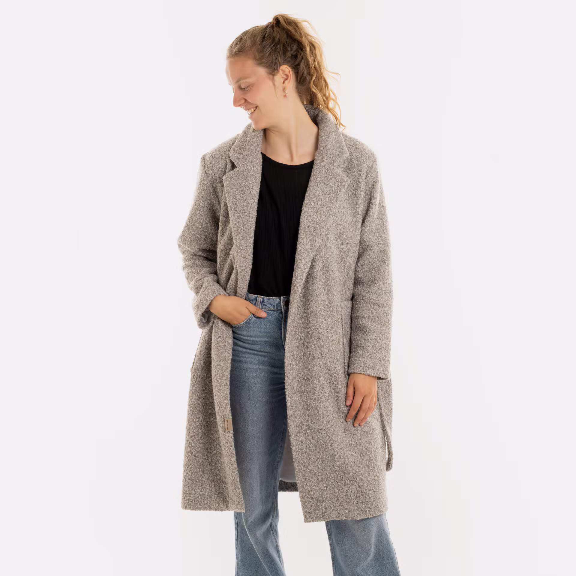 Esra Coat Light Grey - 40/42