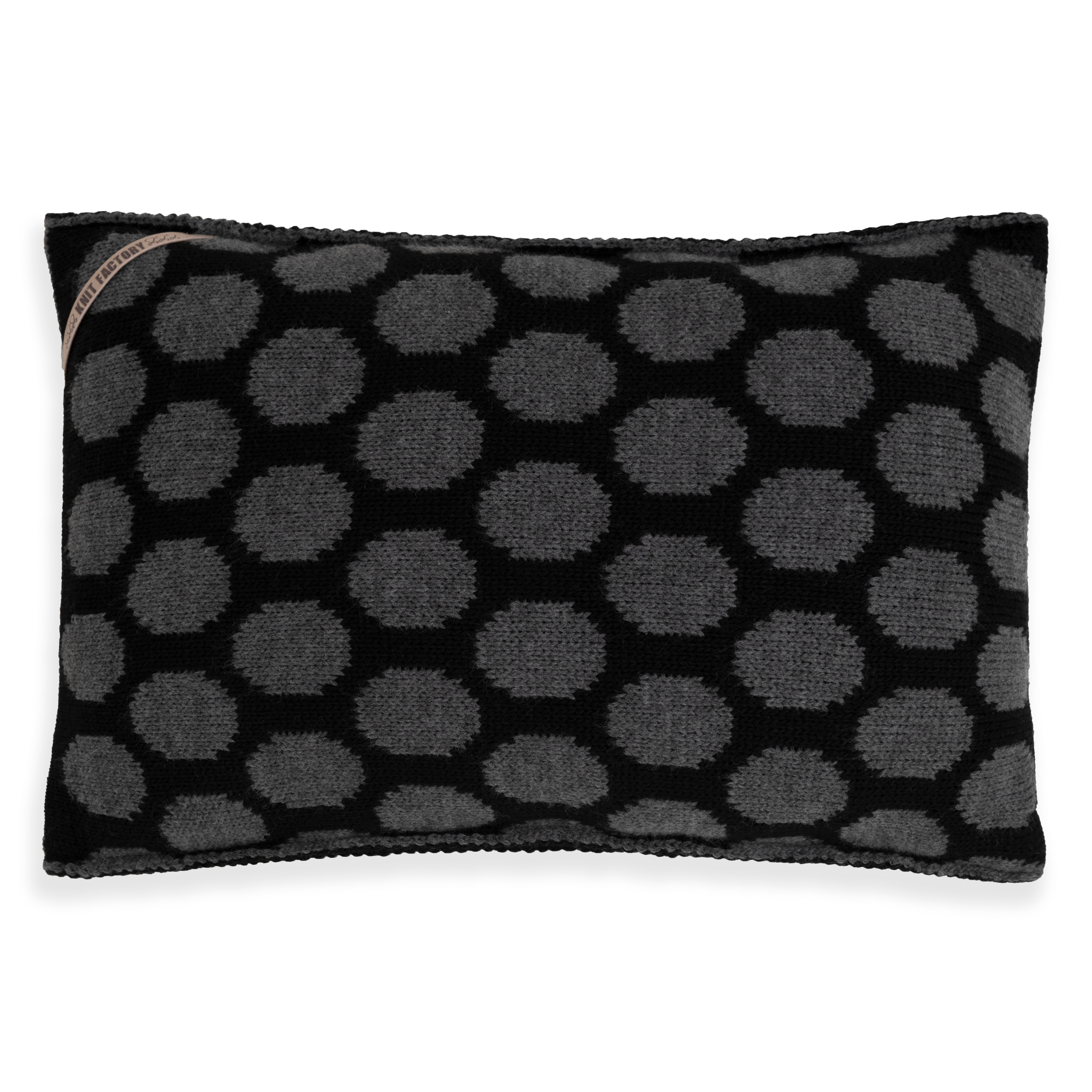 Cody Kissen Schwarz/Anthrazit - 60x40