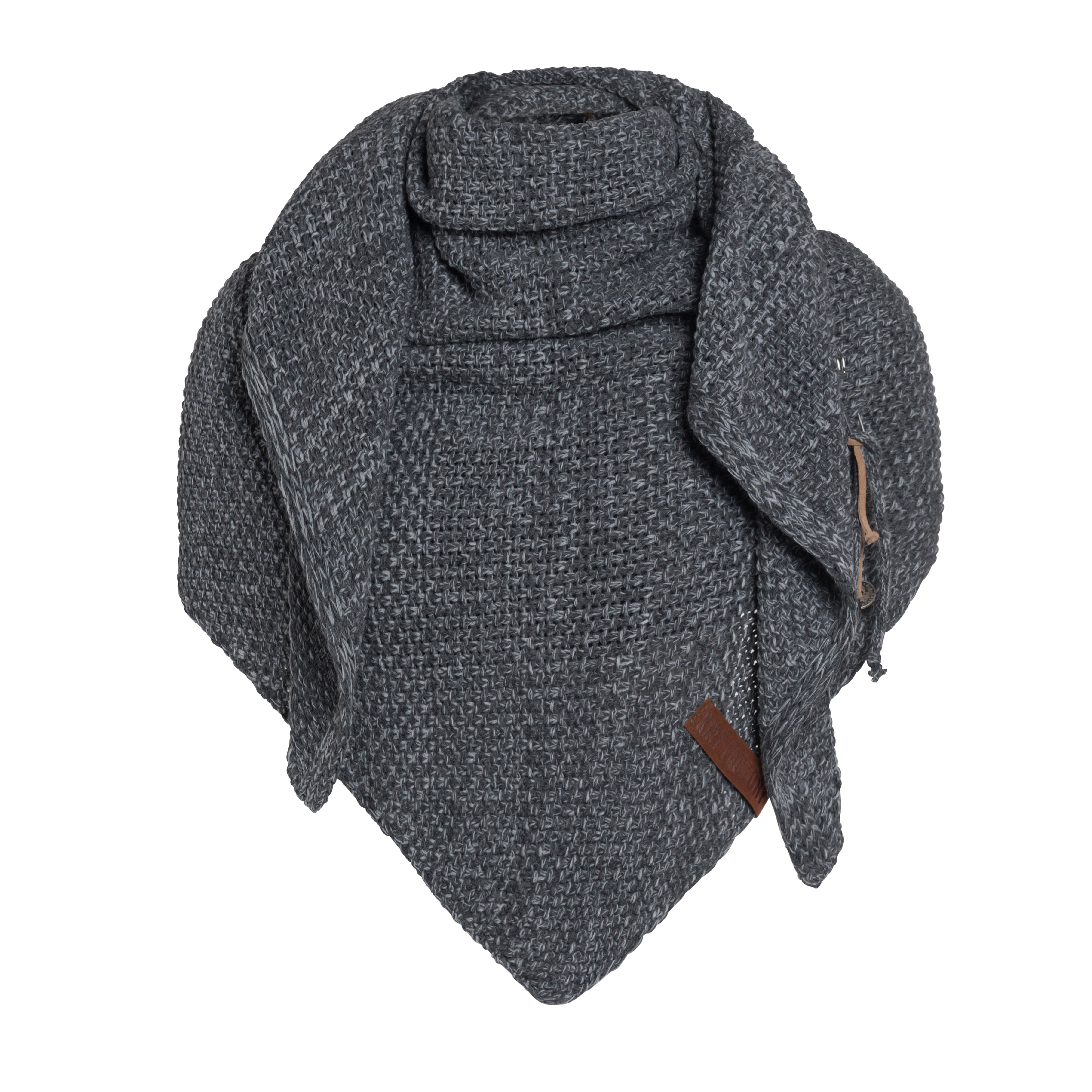 Coco Triangle Scarf Anthracite/Grey Coco Triangle Scarf Anthracite/Grey
