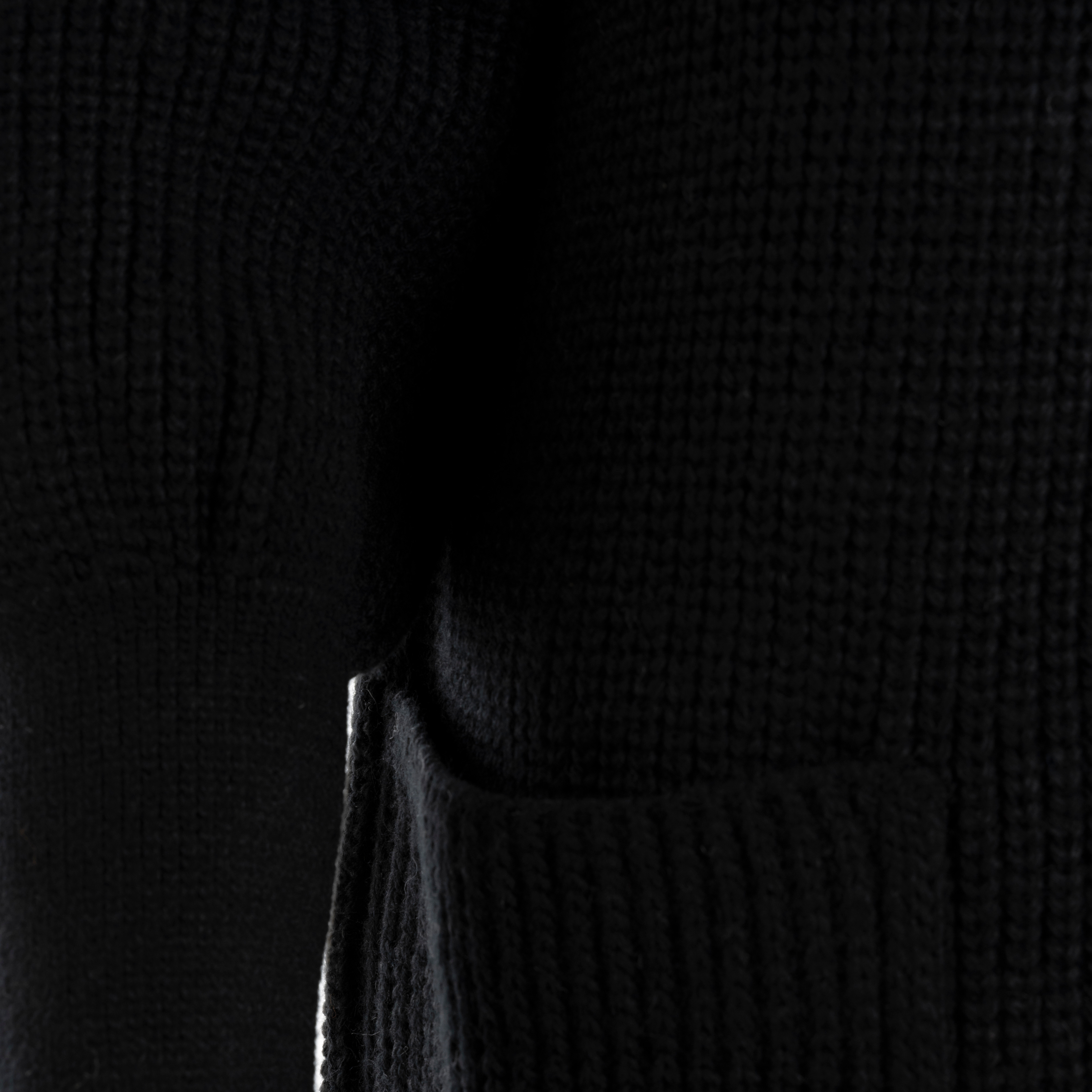 Patty Lange Strickjacke Schwarz - 36/38