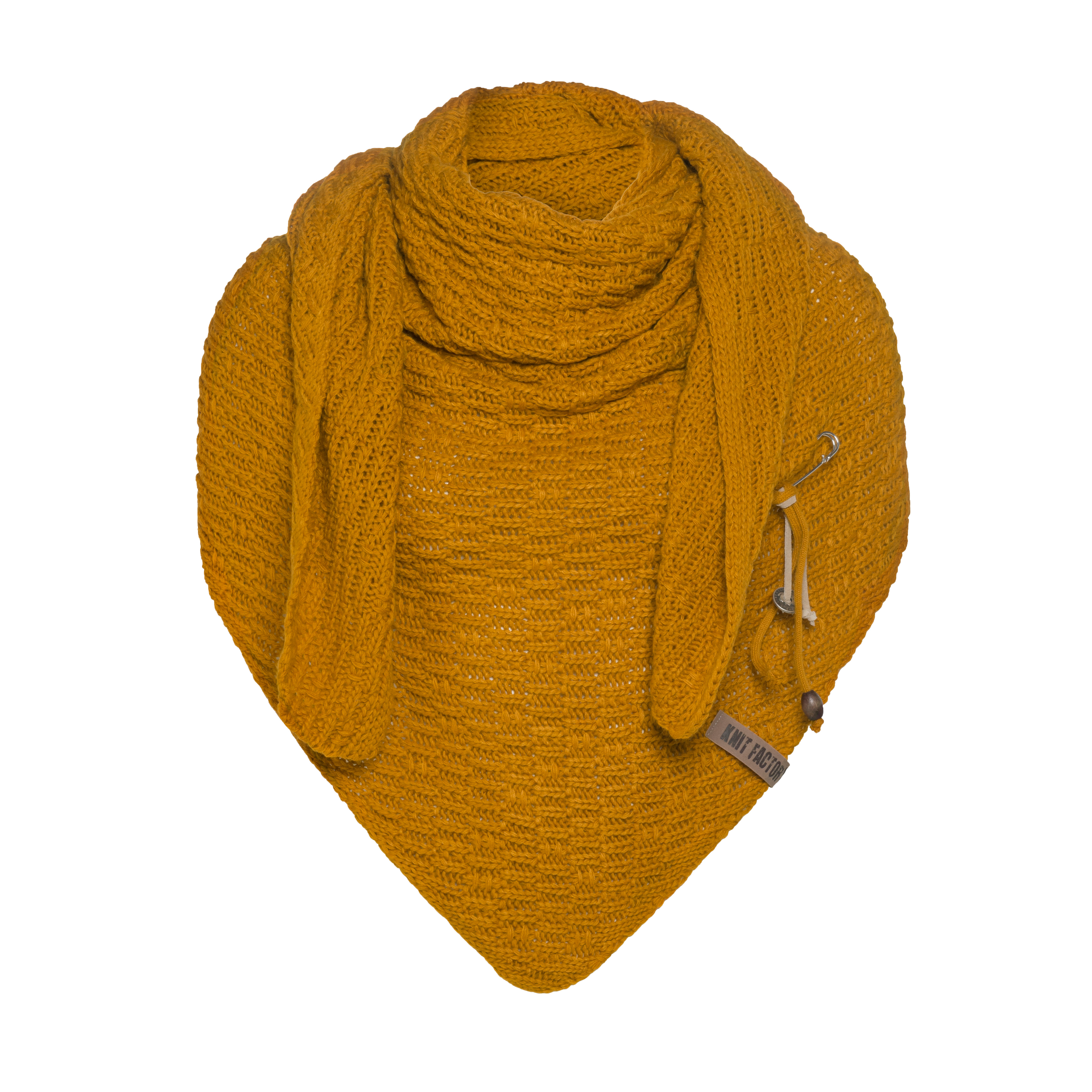 Jaida Triangle Scarf Ochre