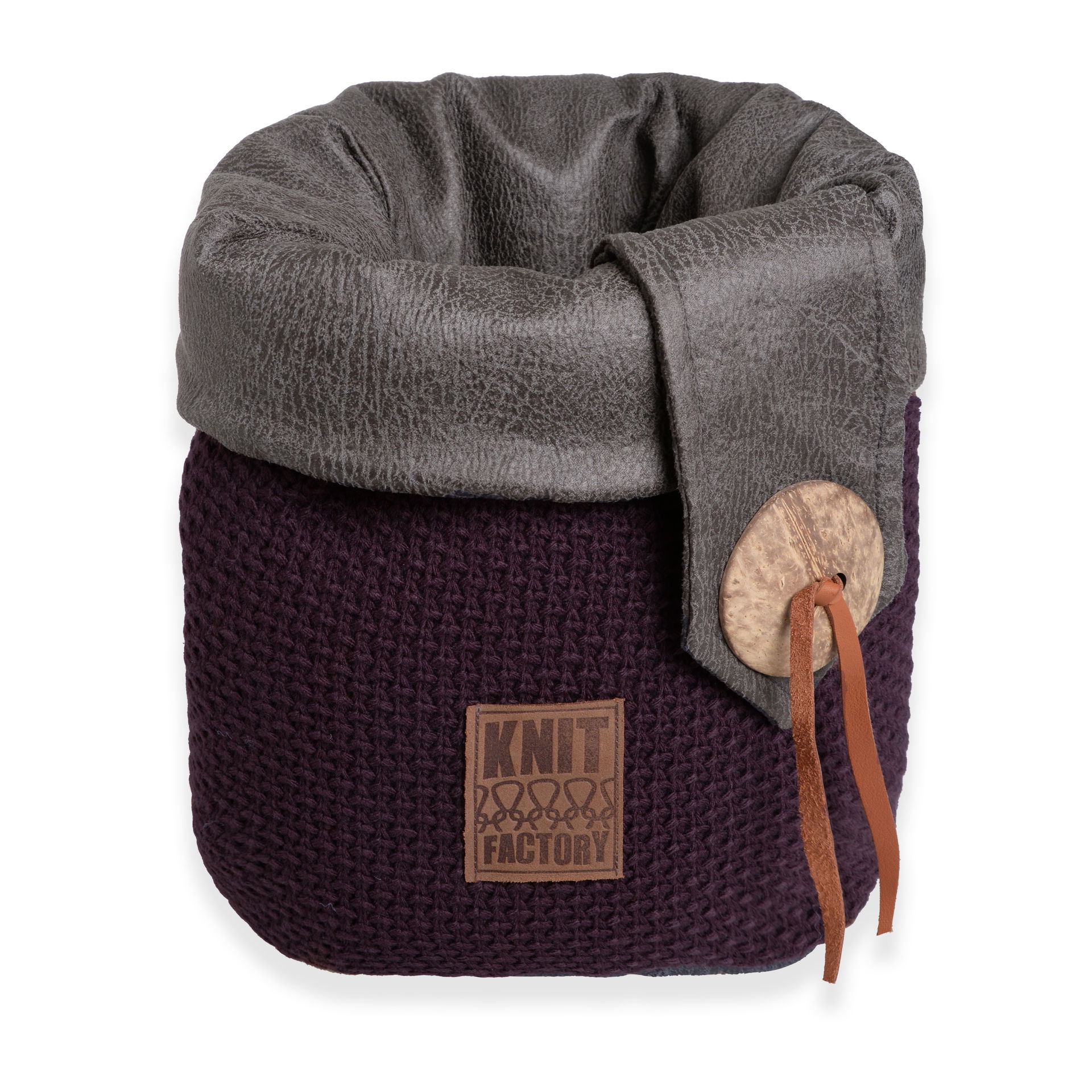 Lynn Basket Aubergine  - 35 cm