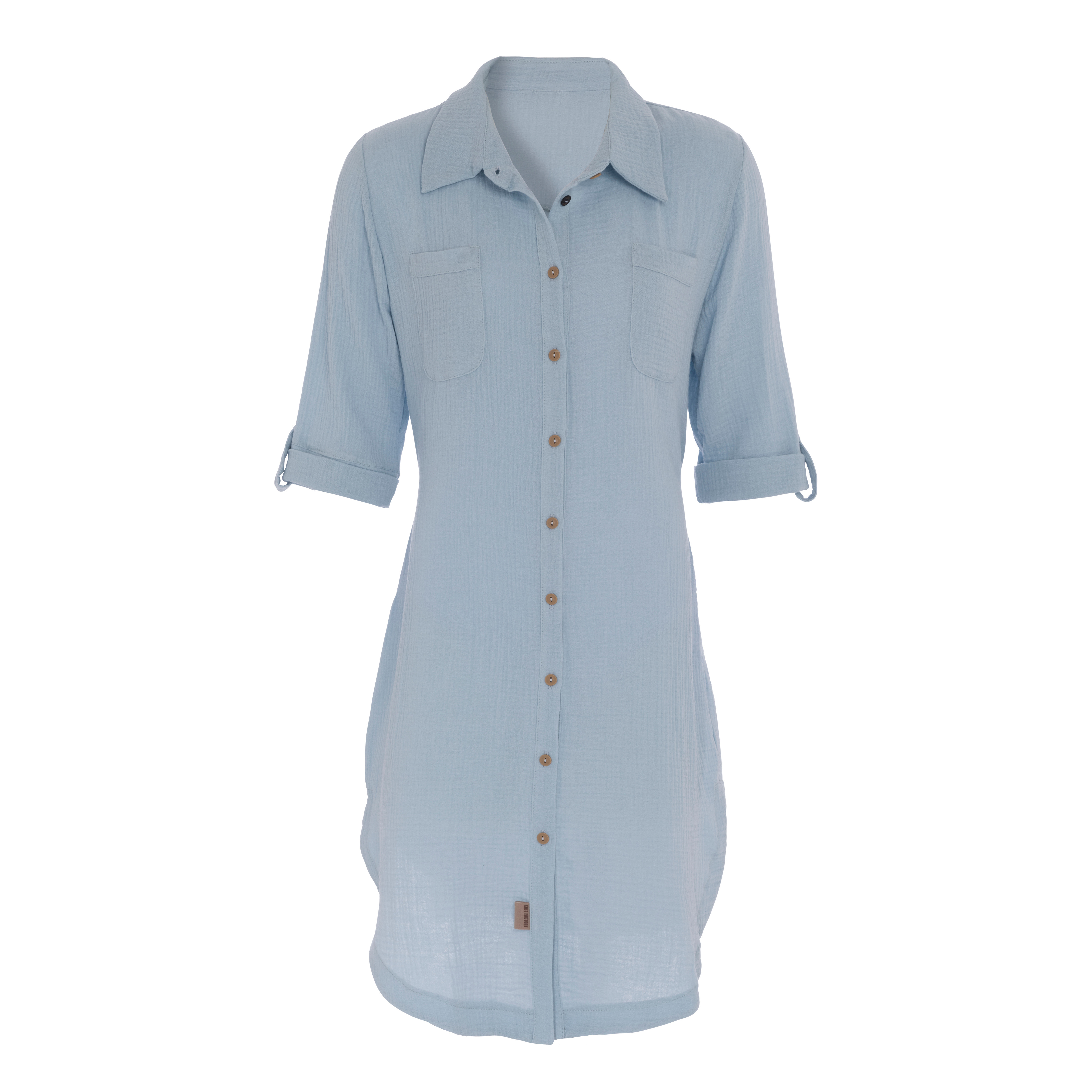 Kim Shirt Dress Indigo - L