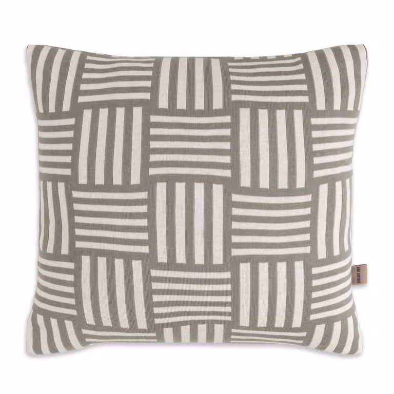 Dash Coussin Ecru/Urban Green - 50x50