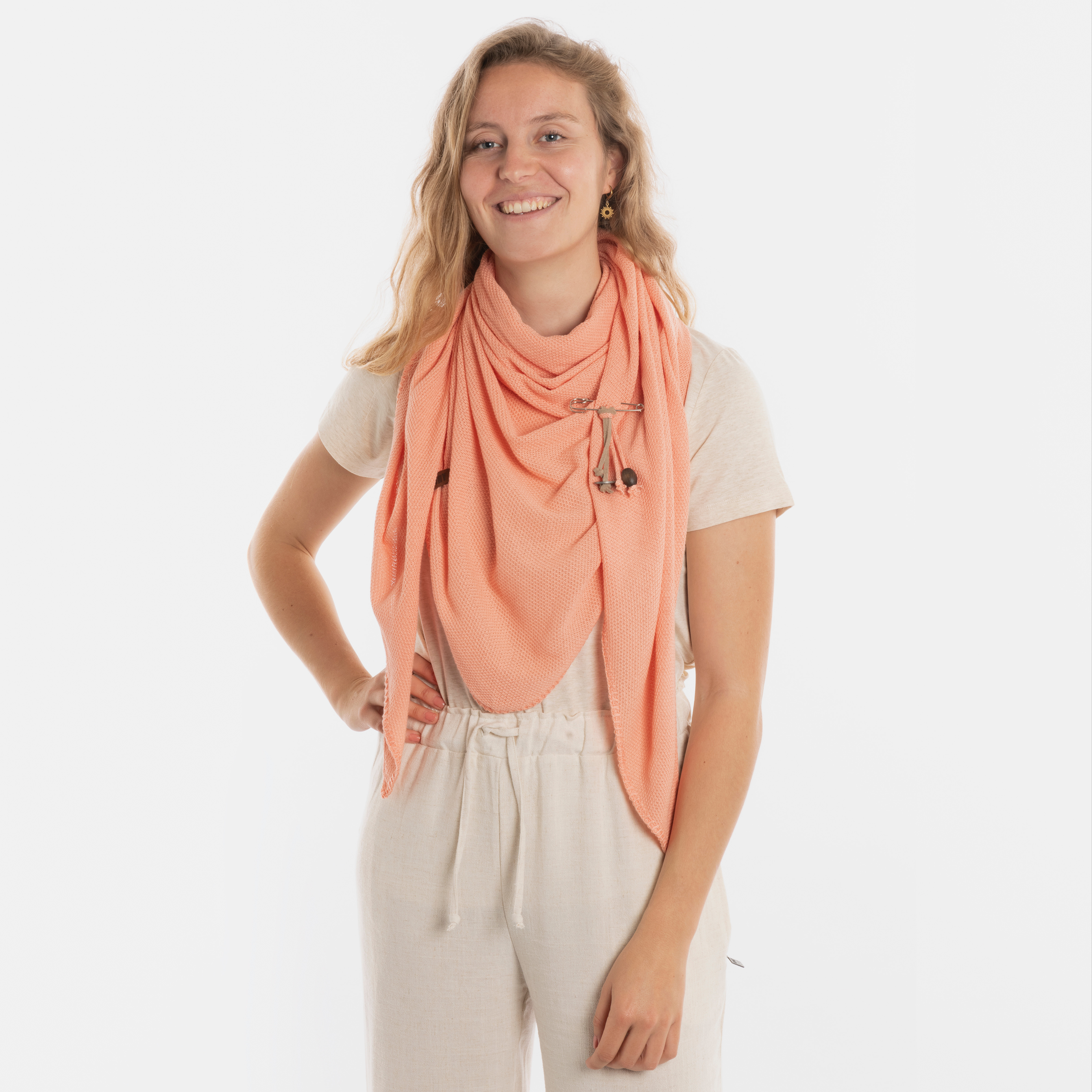 Lola Omslagdoek Apricot
