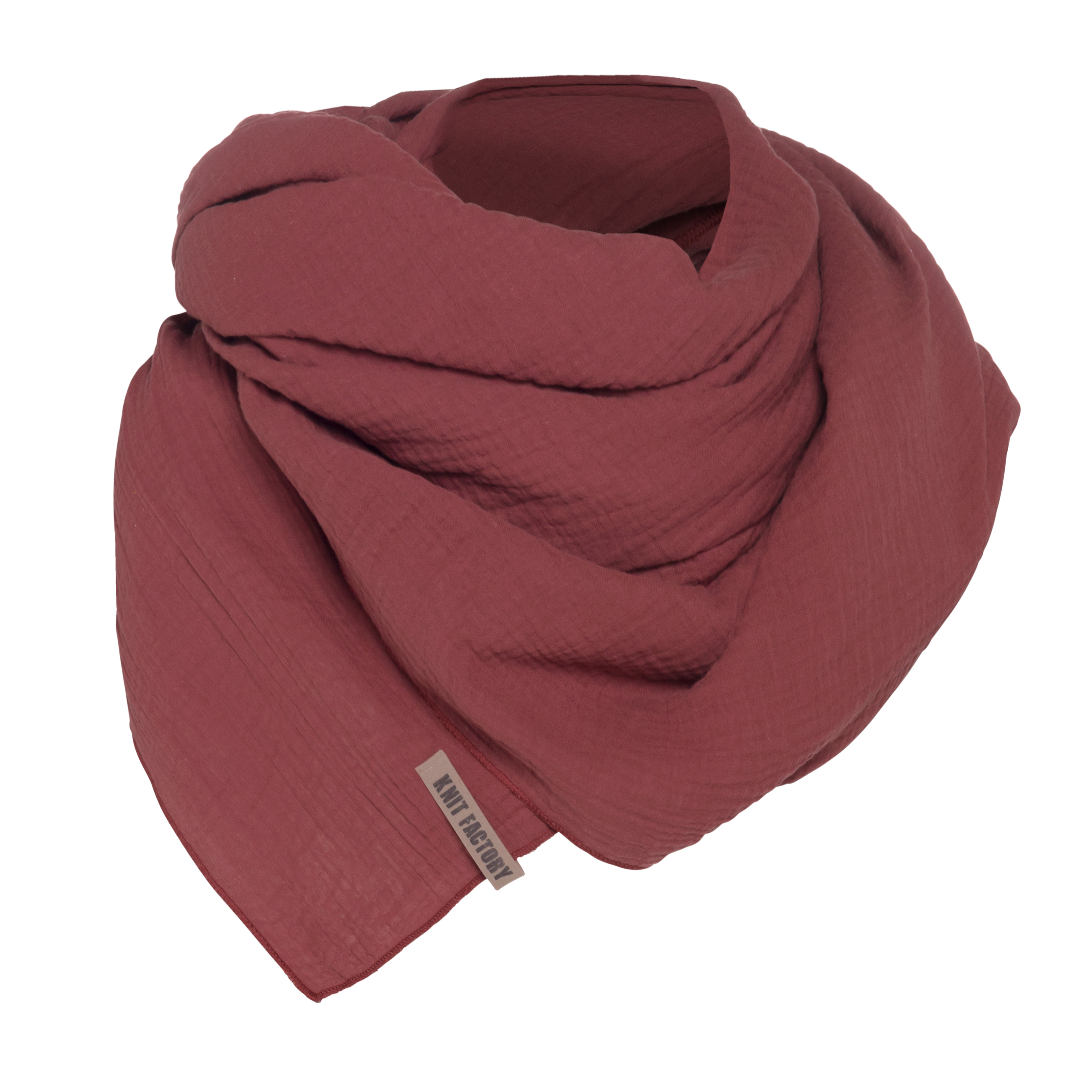 Liv Pareo - XL Sjaal - Stranddoek Stone Red