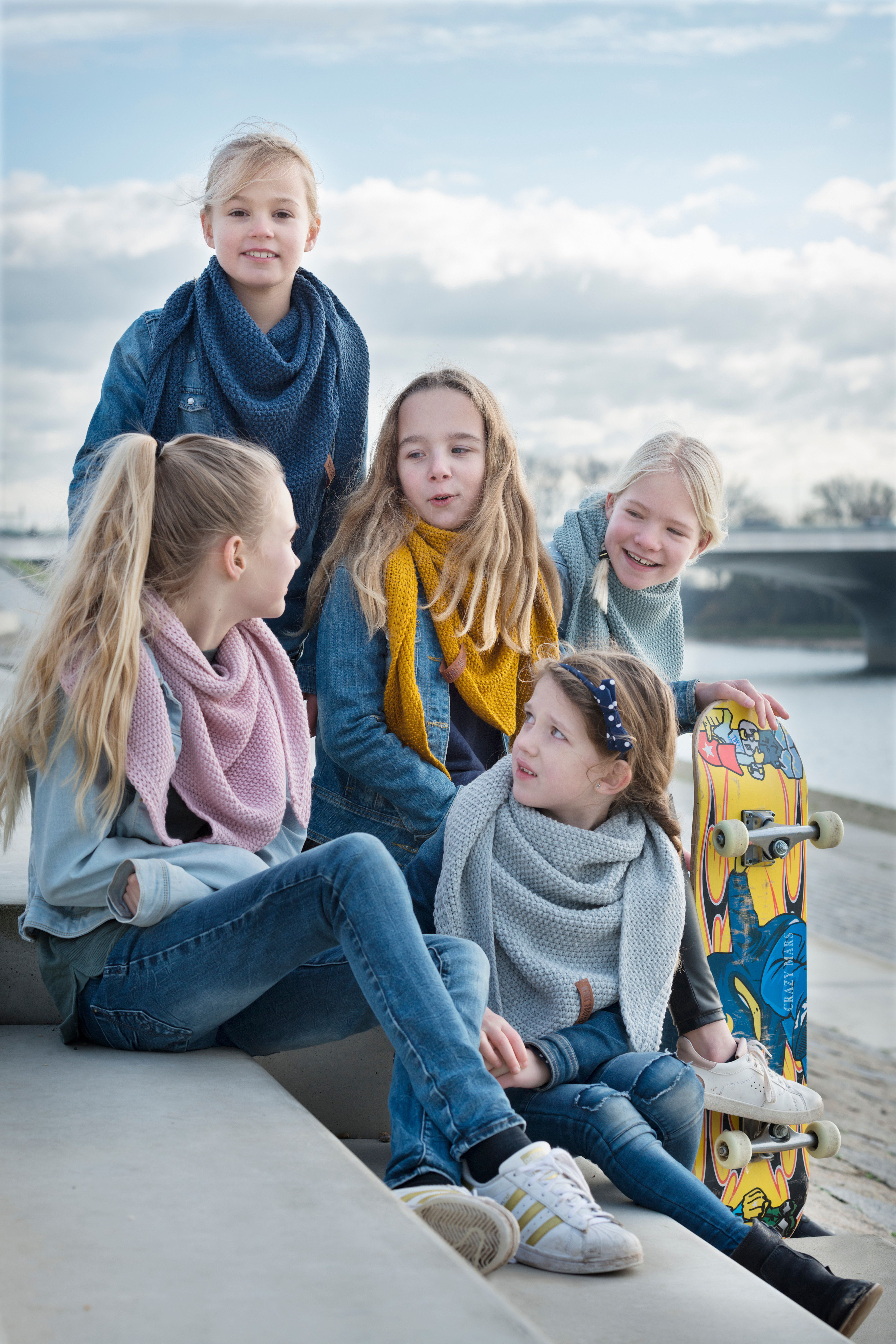 Coco Dreiecksschal Junior Ocker