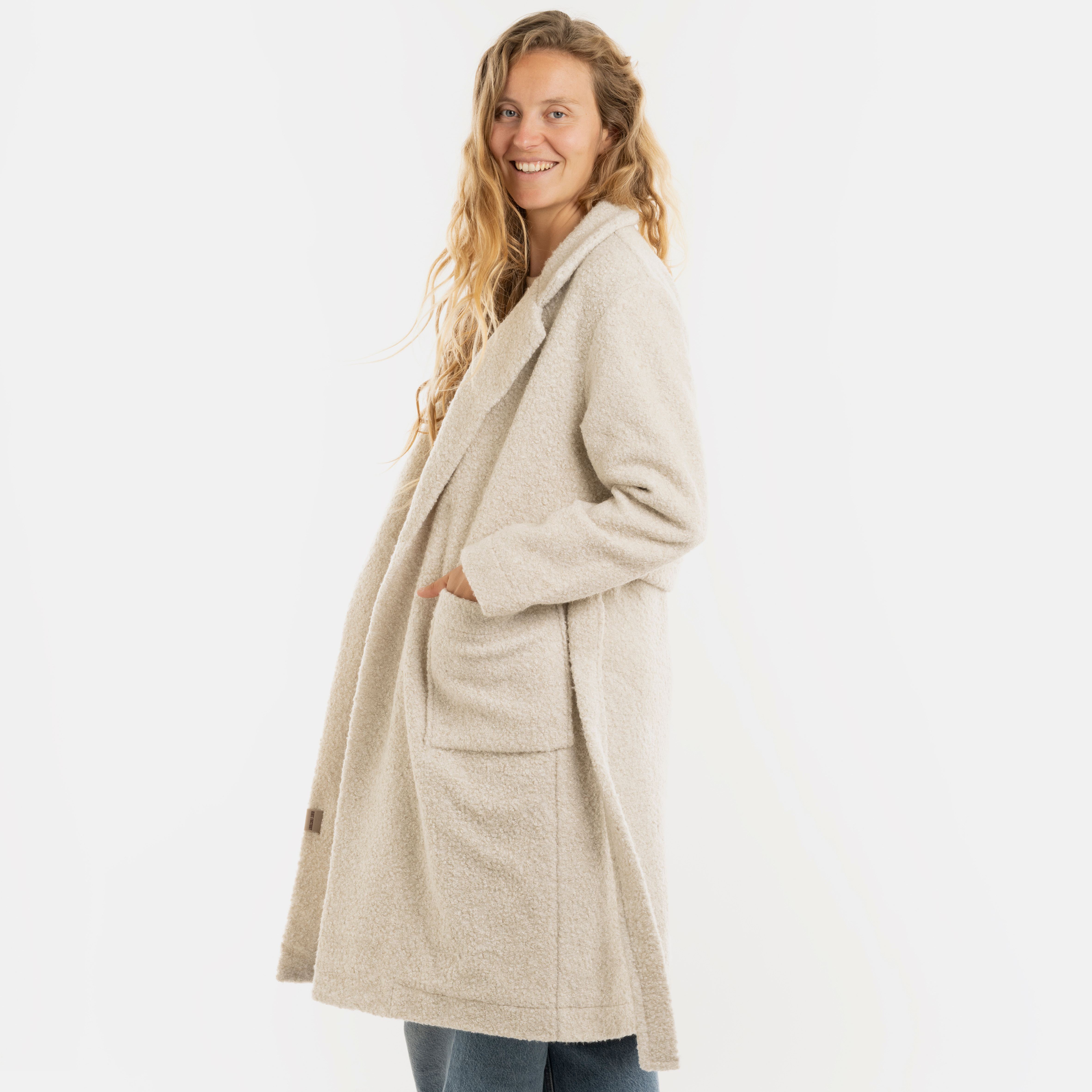 Esra Mantel Beige - 40/42