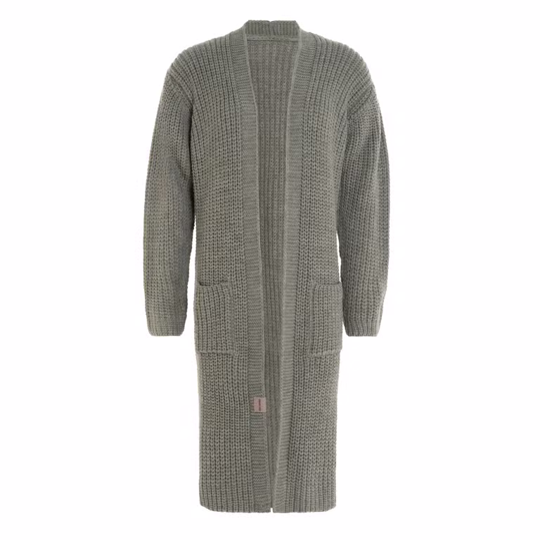 Marlo Long Cardigan Tricoté Urban Green - 40/42