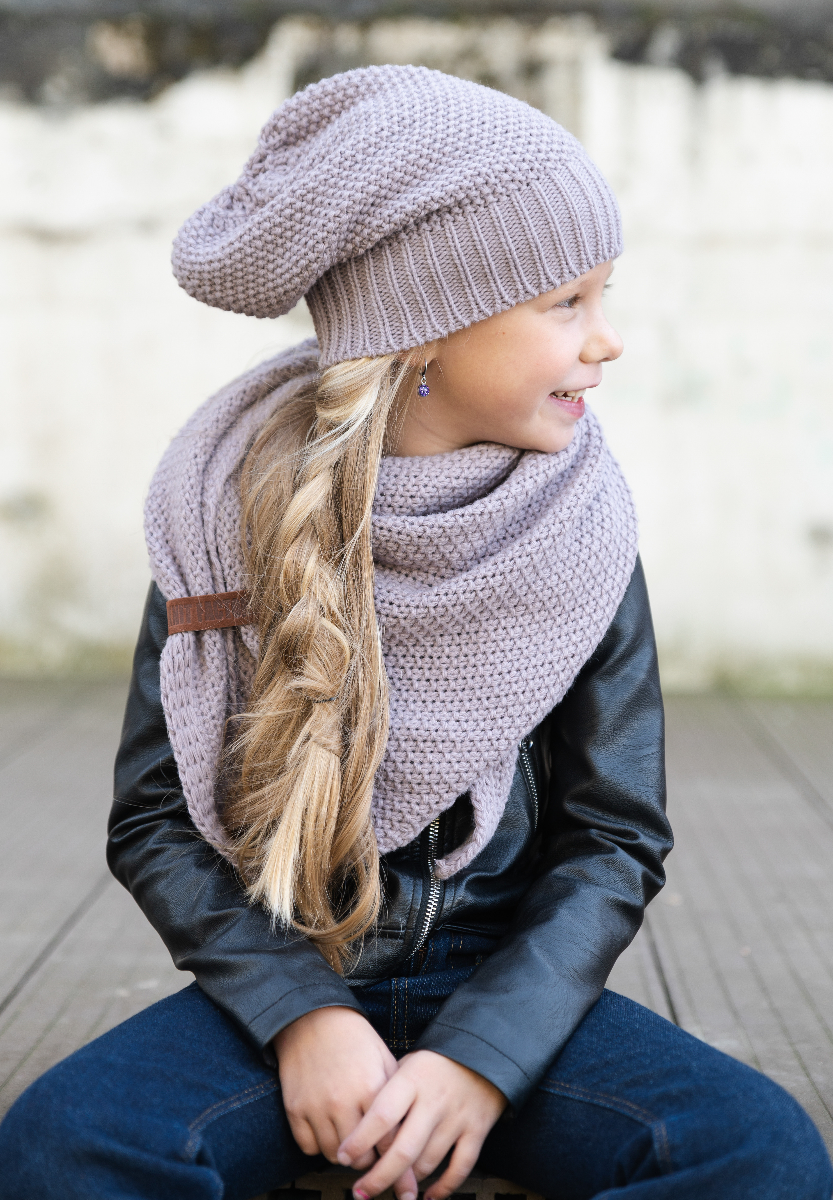 Coco Beanie Light Grey