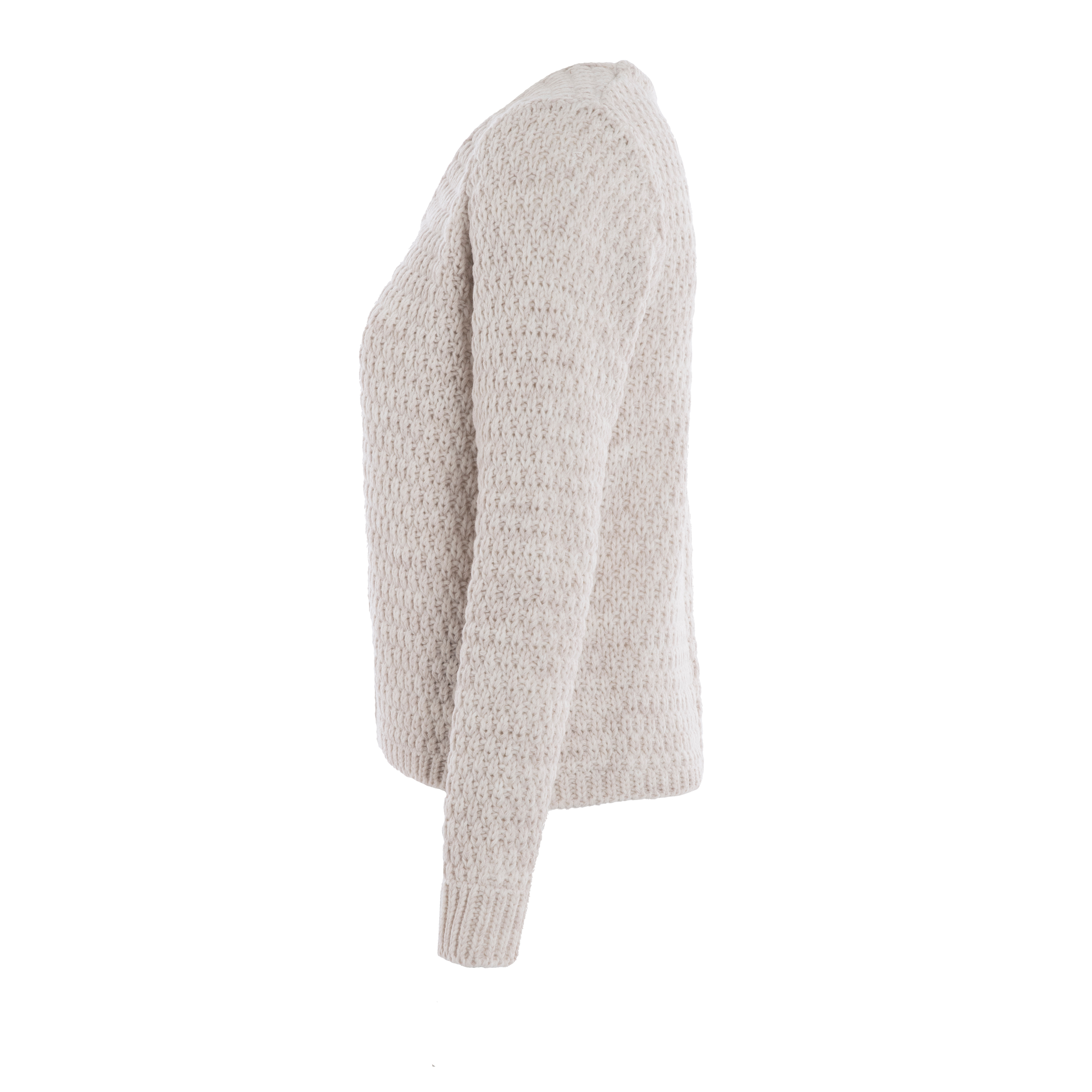 Becky Kort Gebreid Vest Beige - 40/42 Becky Kort Gebreid Vest Beige - 40/42
