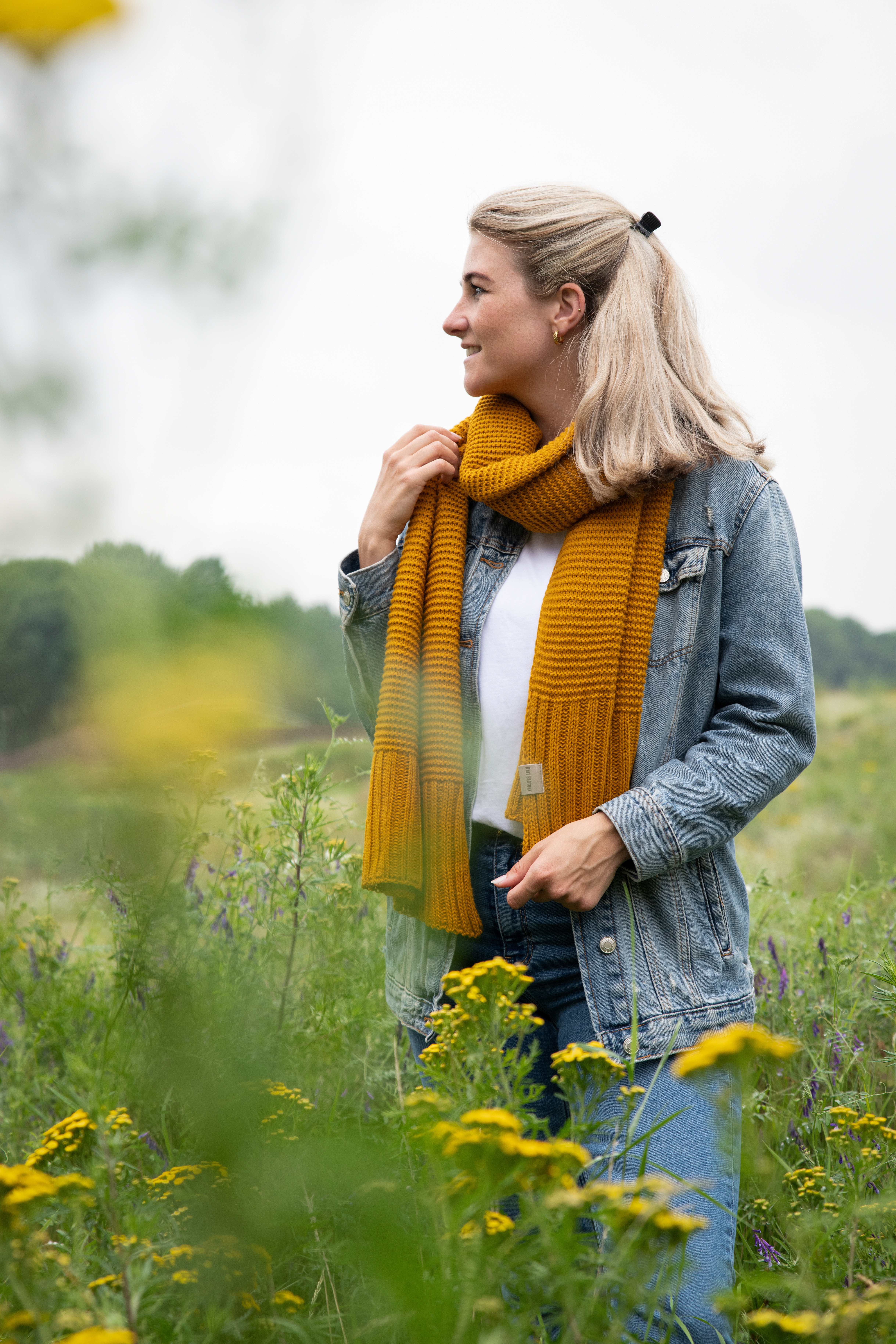 Jamie Scarf Ochre