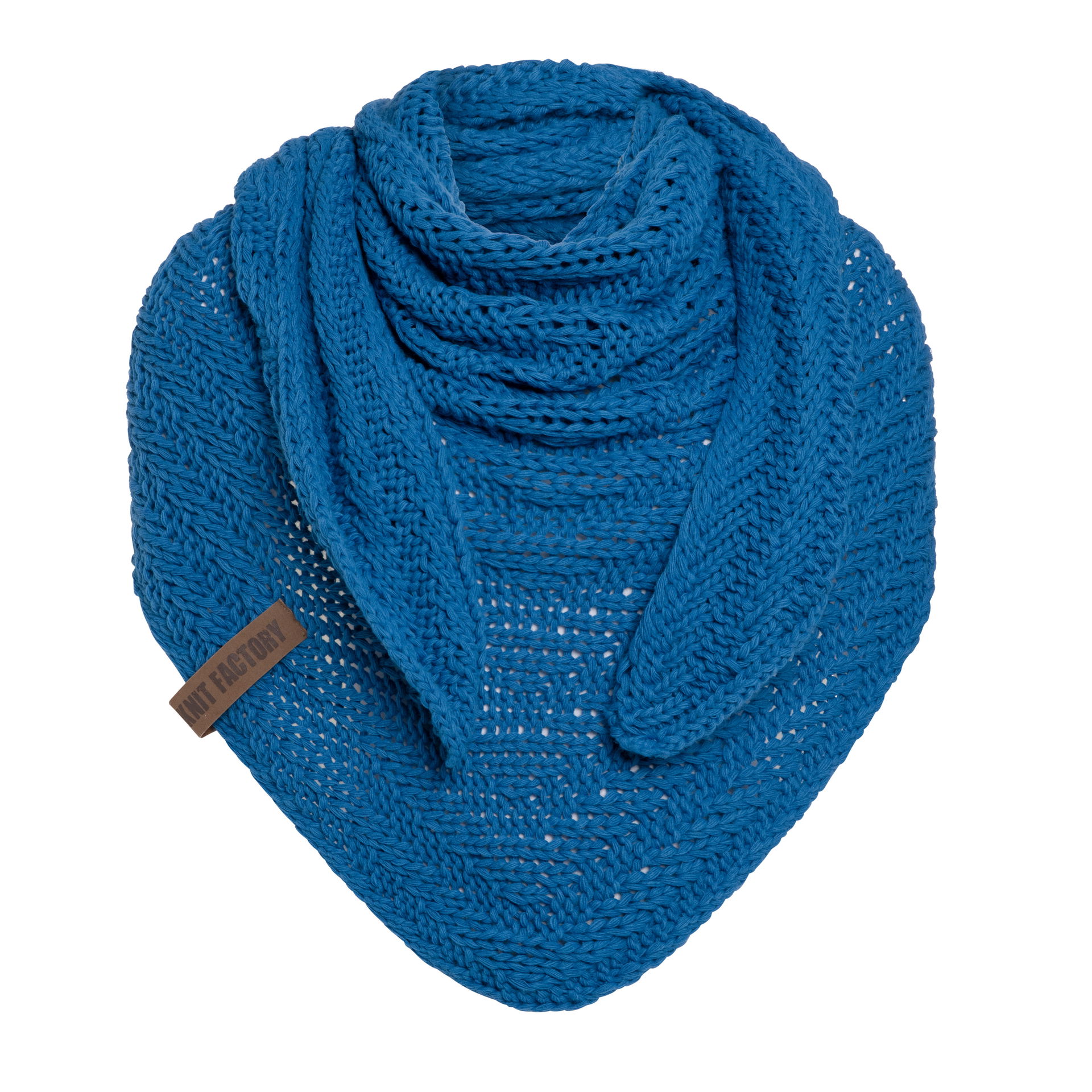 Sally Triangle Scarf Cobalt