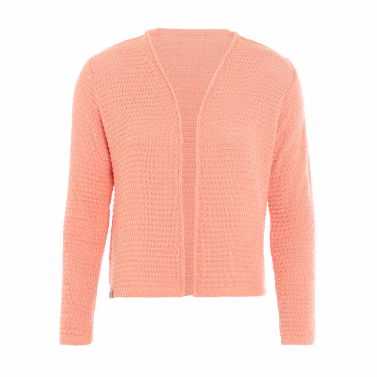 Isa Cardigan Tricoté Court Apricot - 40/42