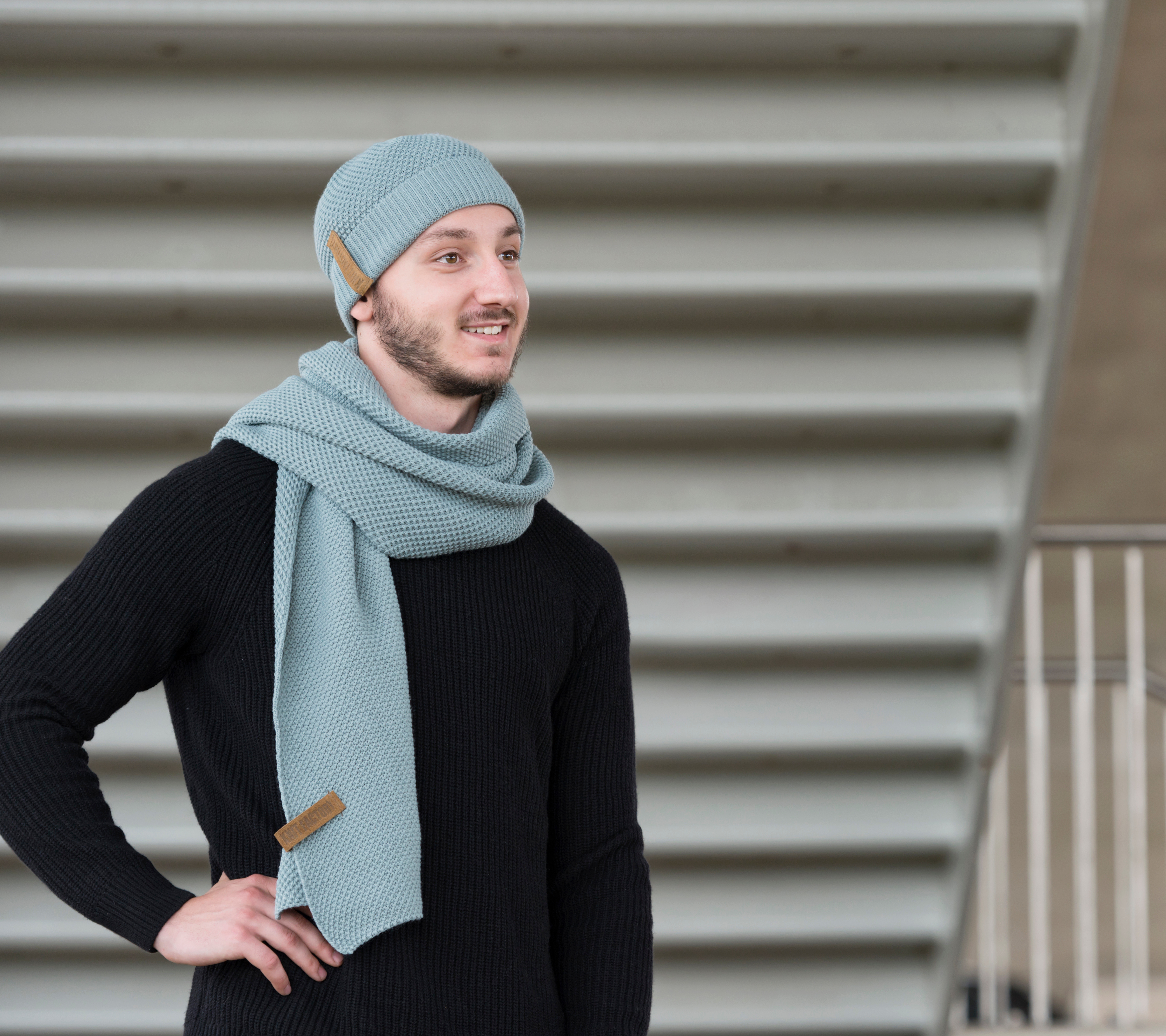 Jazz Scarf Stone Green