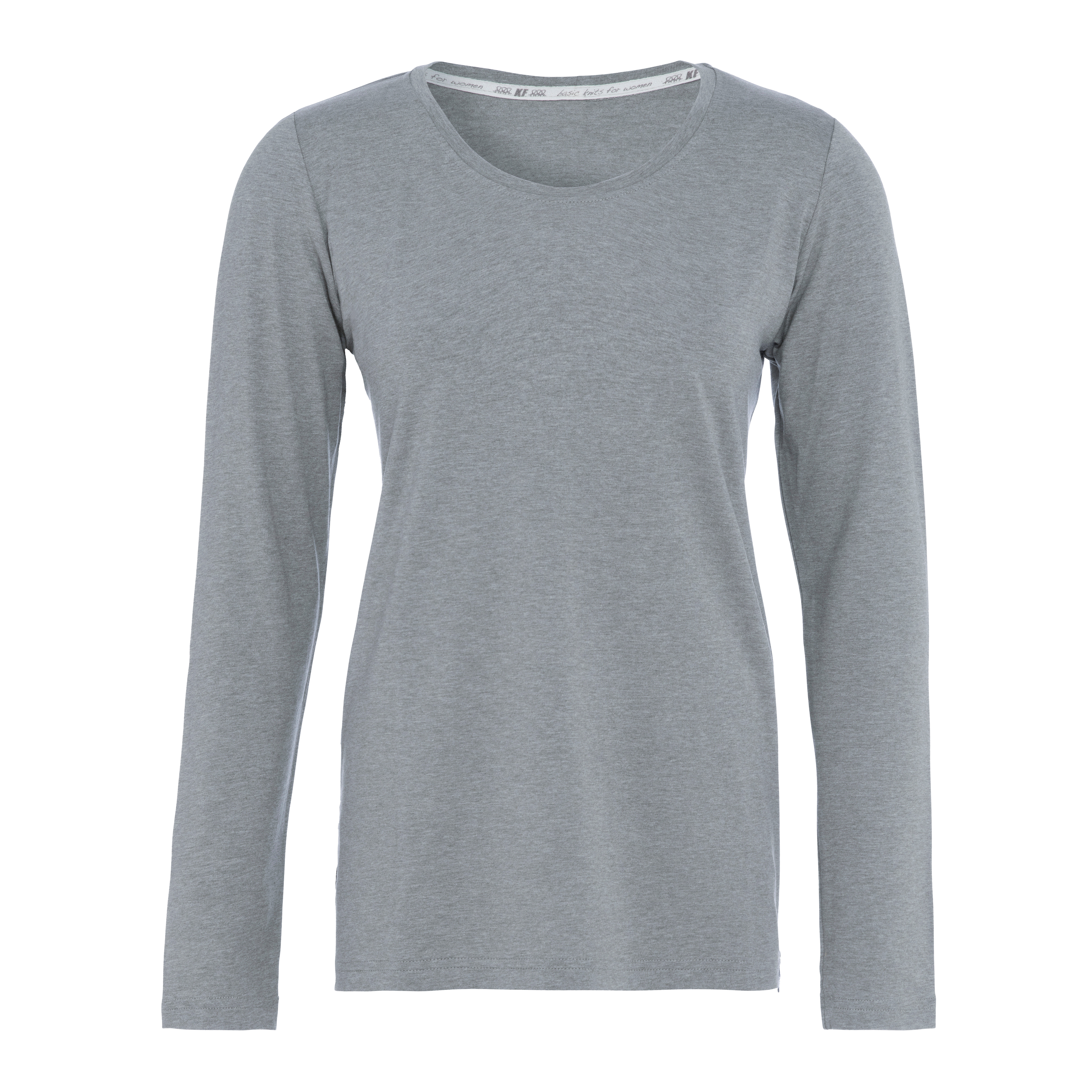 Lily Shirt Licht Grijs - L - Lange Mouwen