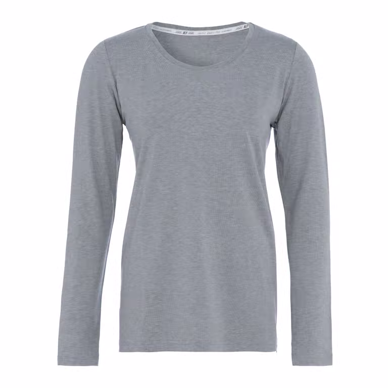 Lily Long-Sleeved Shirt Light Grey - L