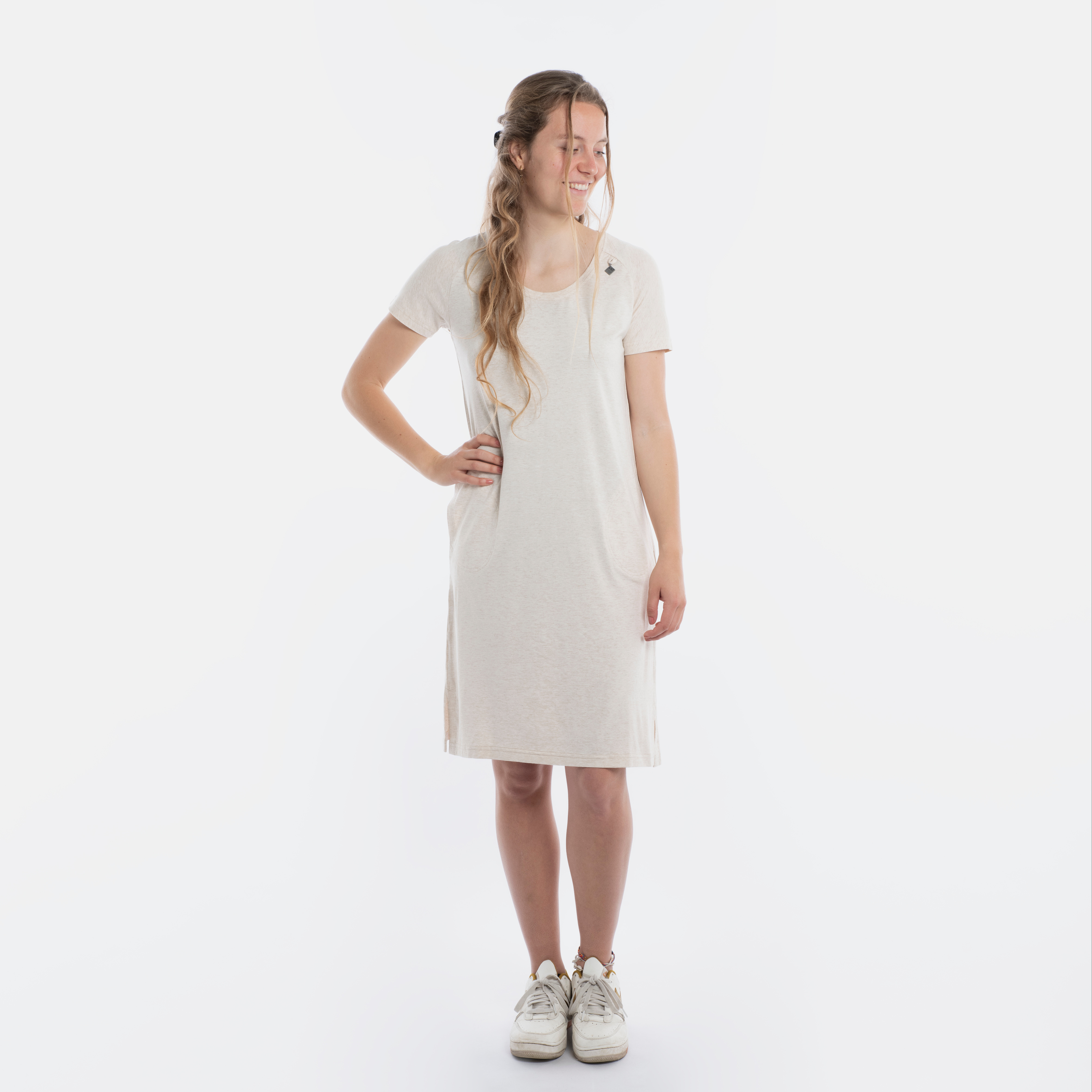 Lily Dress Beige - S Lily Dress Beige - S