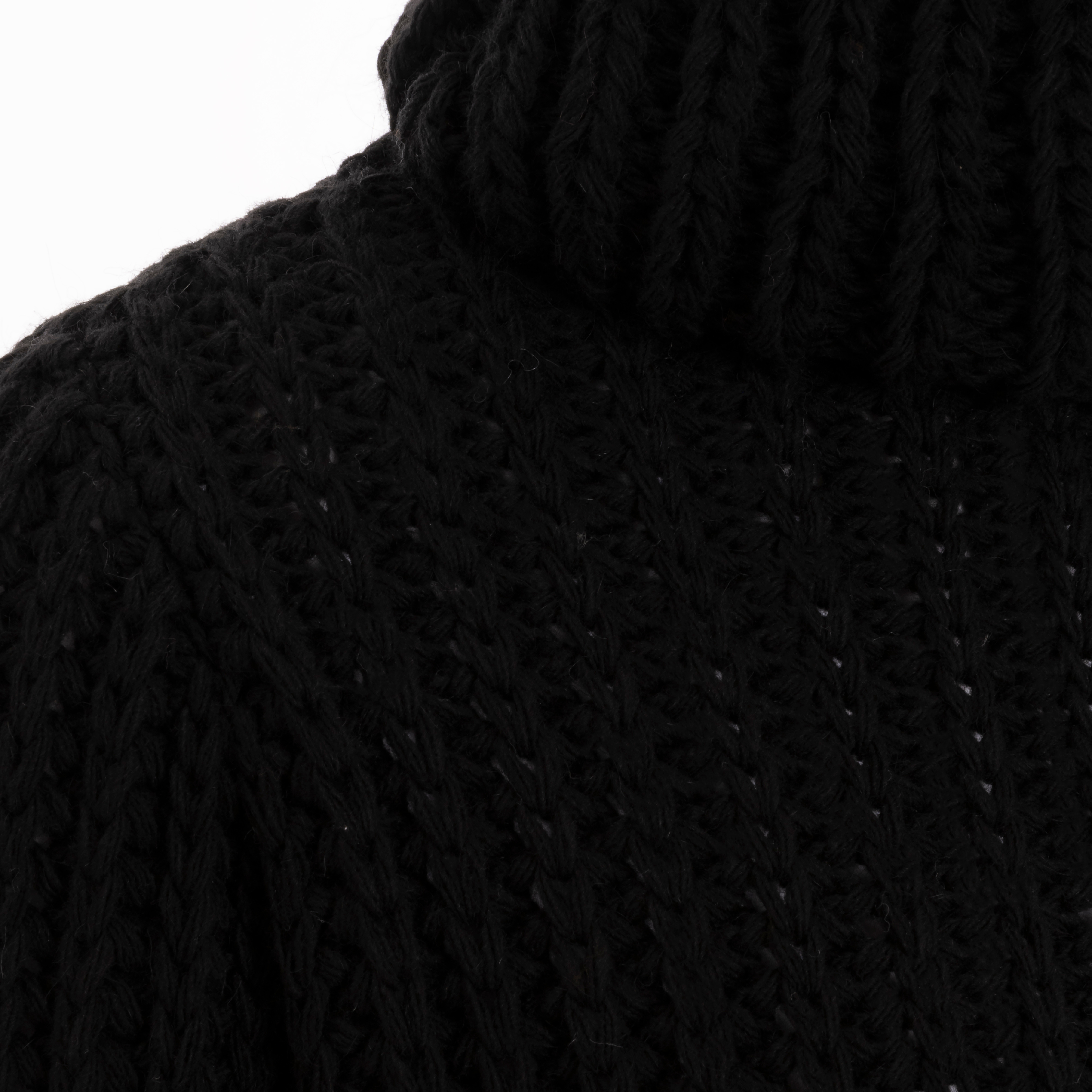 Kris Pull à Col Roulé Noir - 36/38