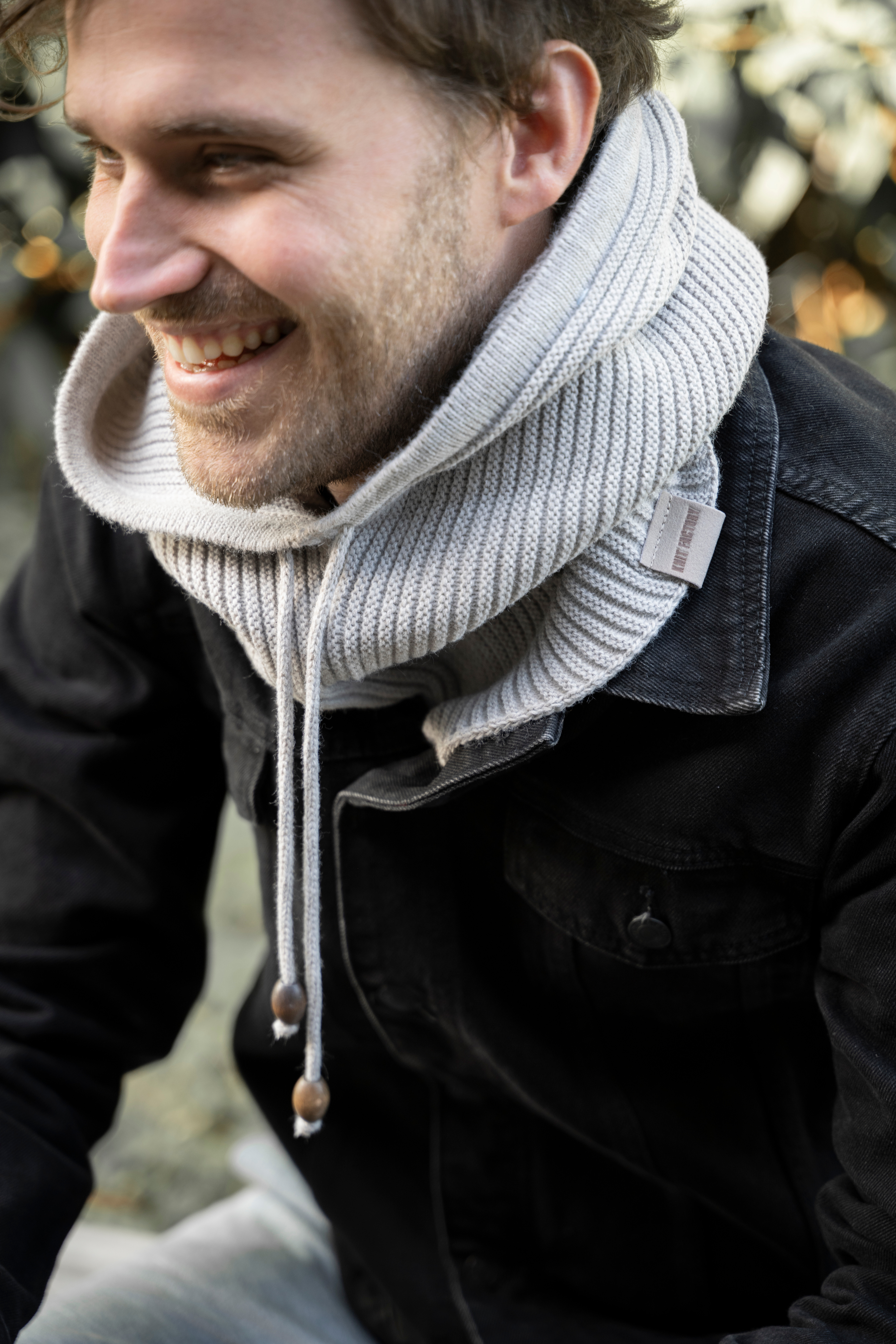 Evy Kapuzenschal Iced Clay