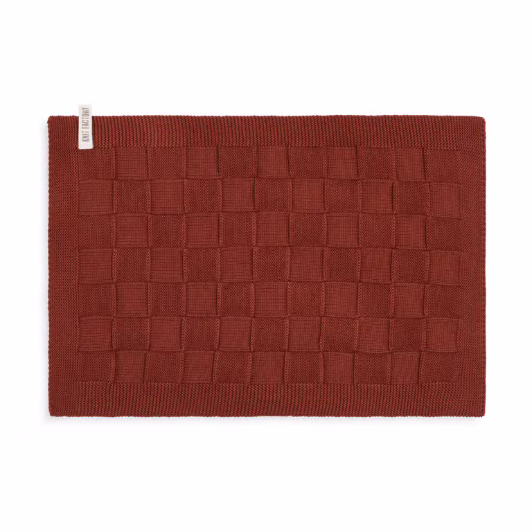 Placemat Uni Rust