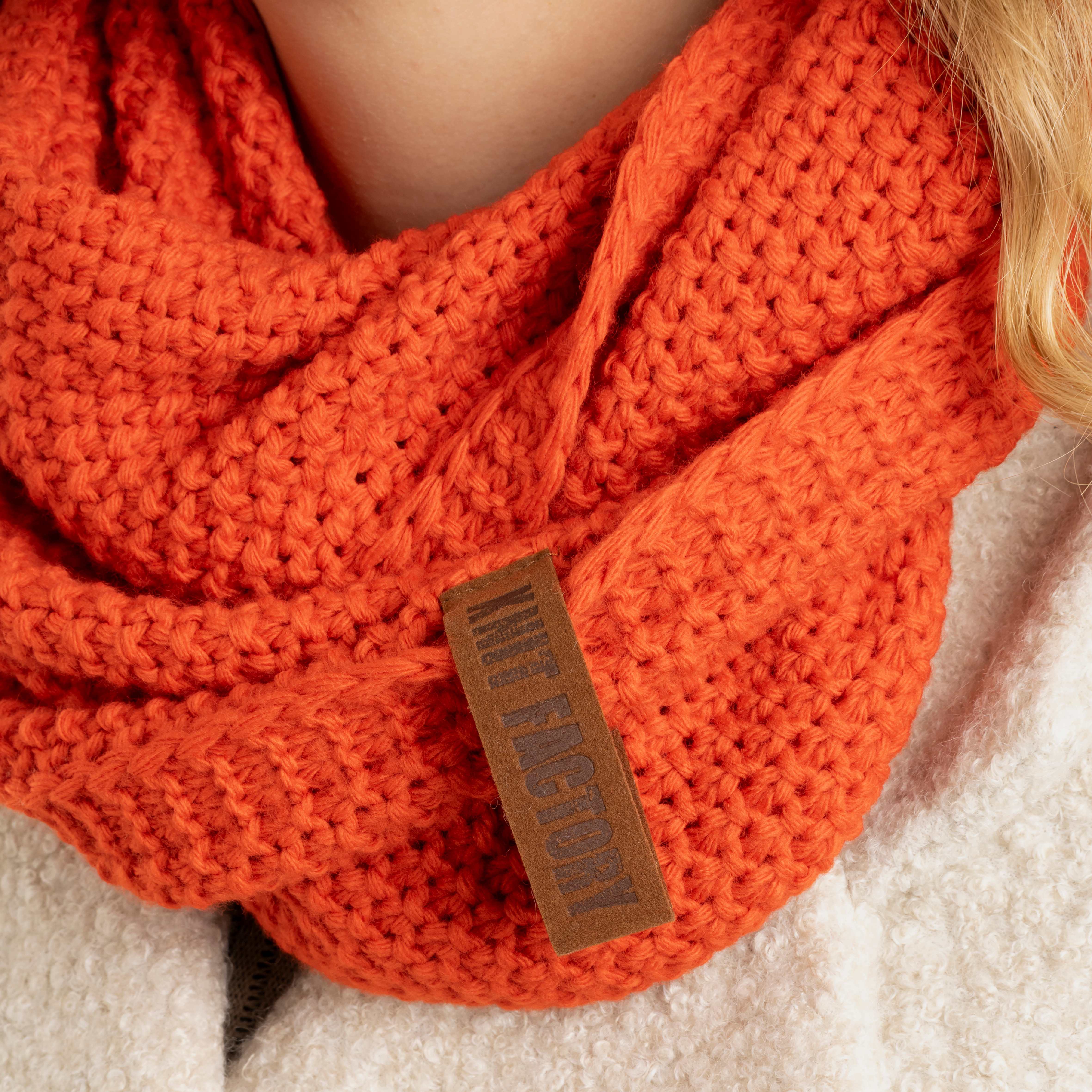 Coco Infinity Scarf Grenadine Red