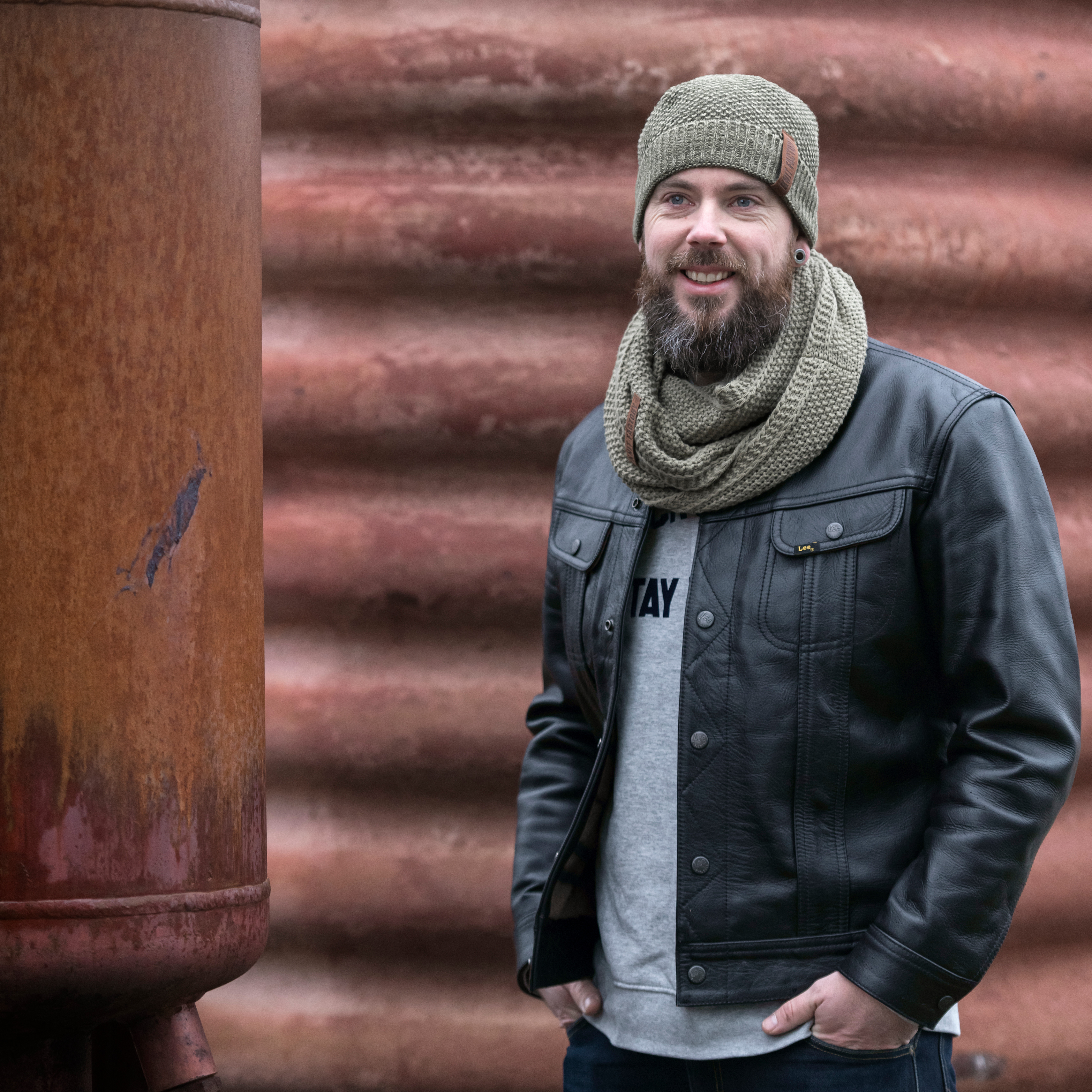 Jazz Beanie Mosgroen/Khaki