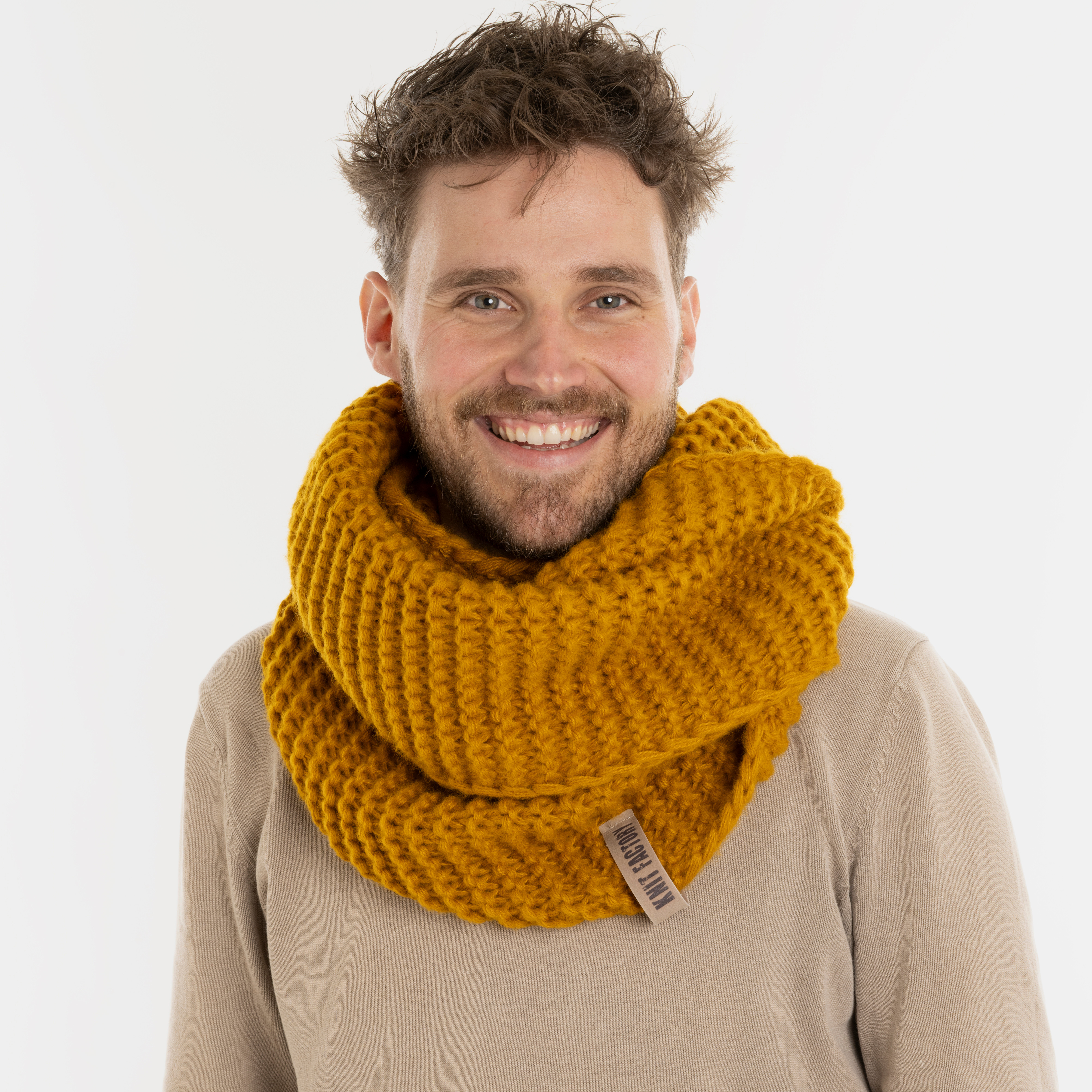 Alex Infinity Scarf Ochre