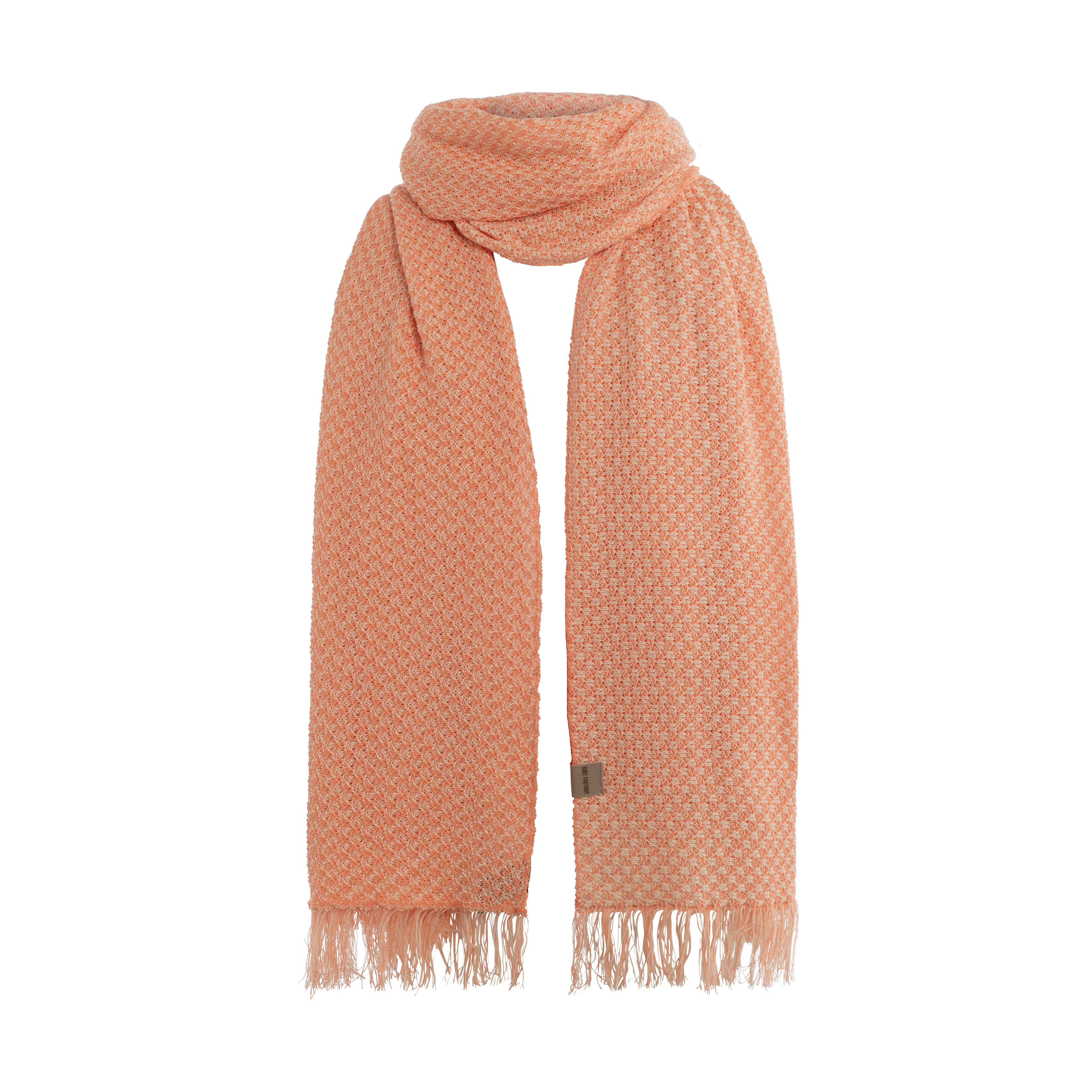 Astre Scarf Apricot/Ecru