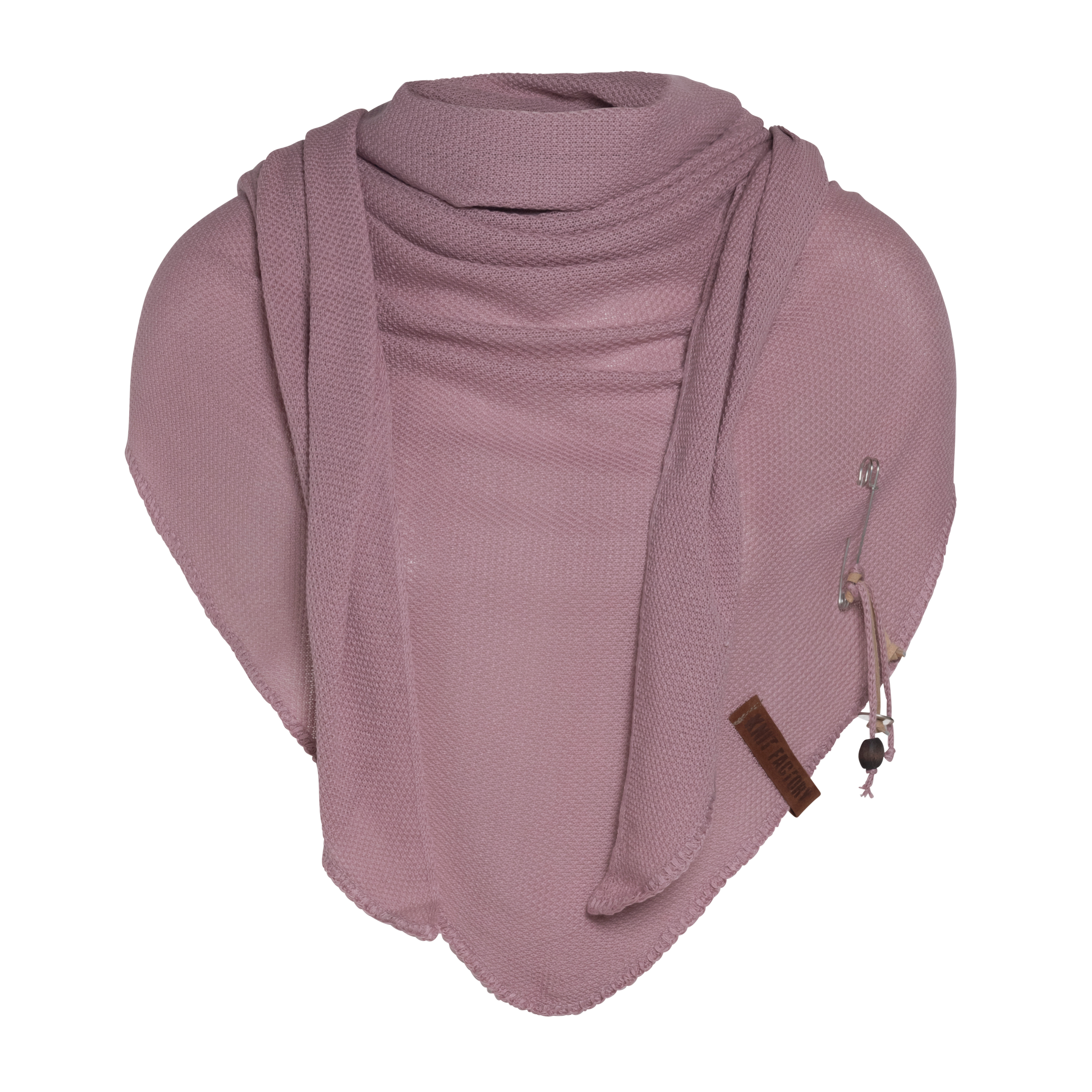 Lola Triangle Scarf Old Pink Lola Triangle Scarf Old Pink