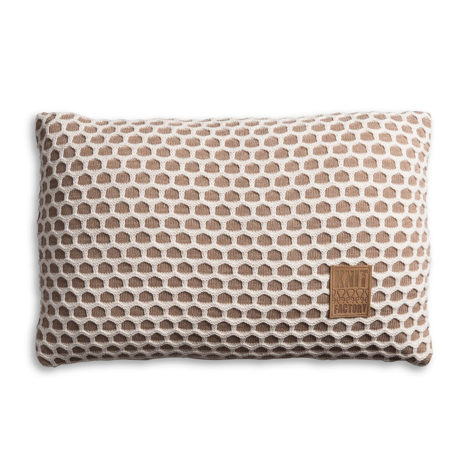 Mila Cushion Marron/Beige - 60x40