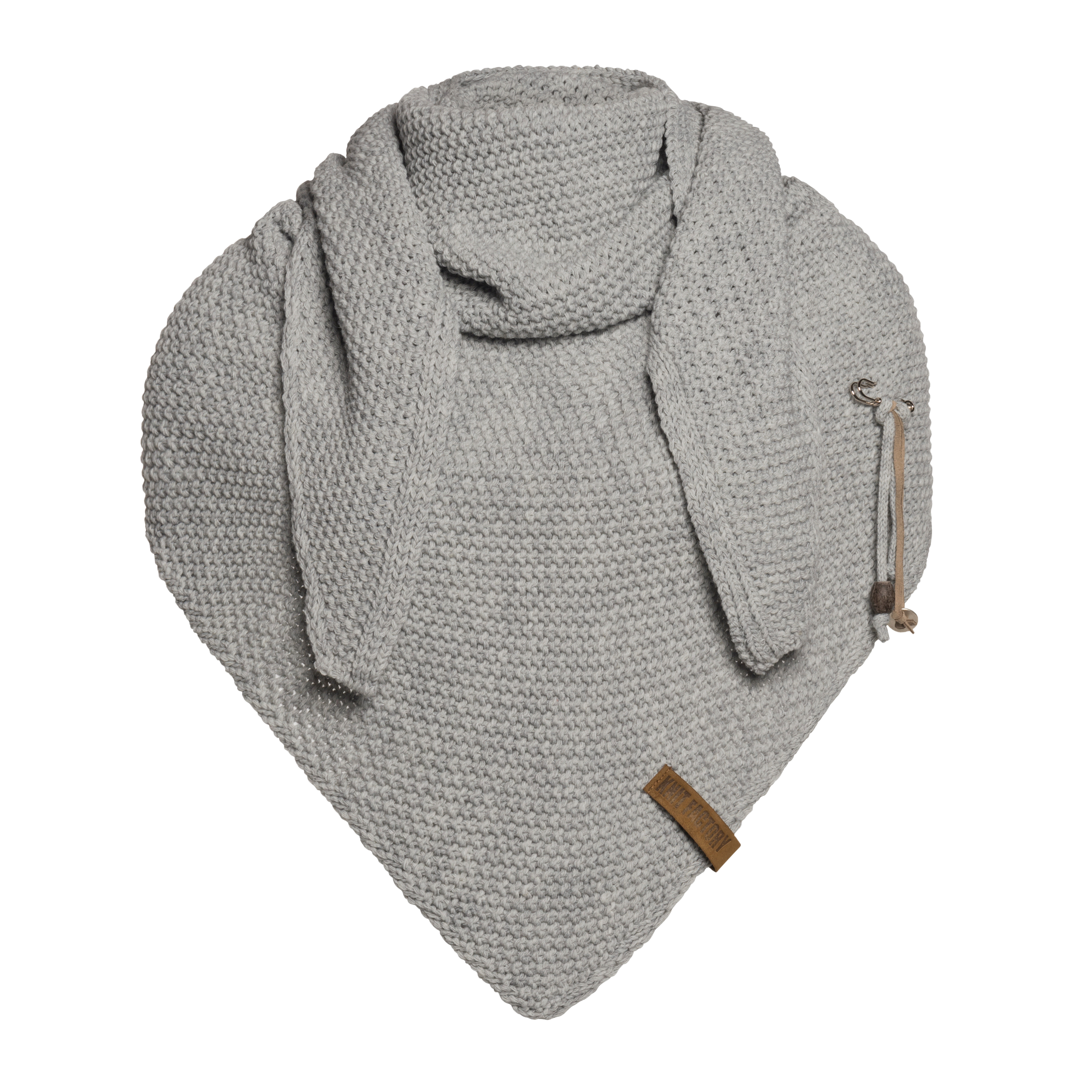 Coco Triangle Scarf Iced Clay