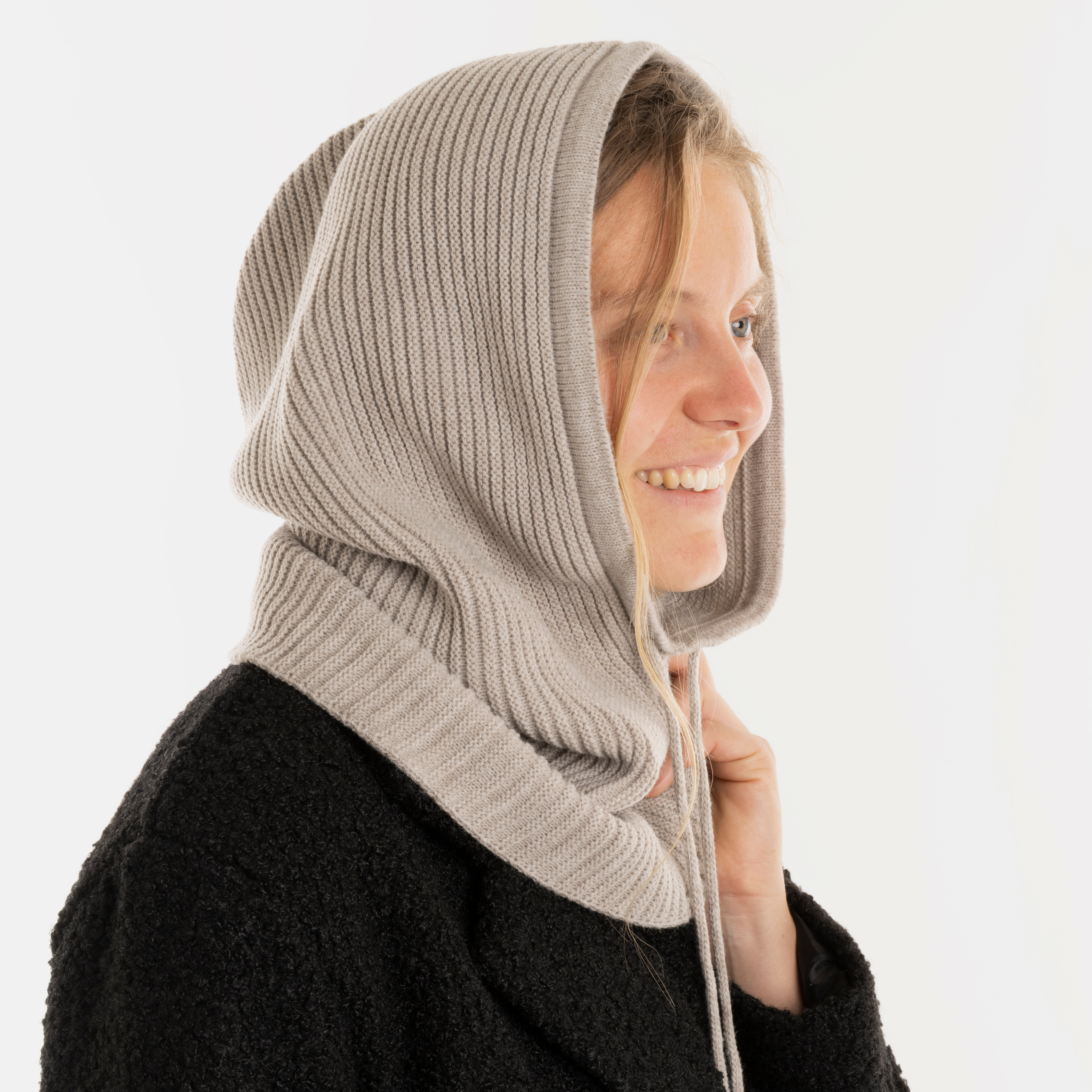 Evy Kapuzenschal Iced Clay