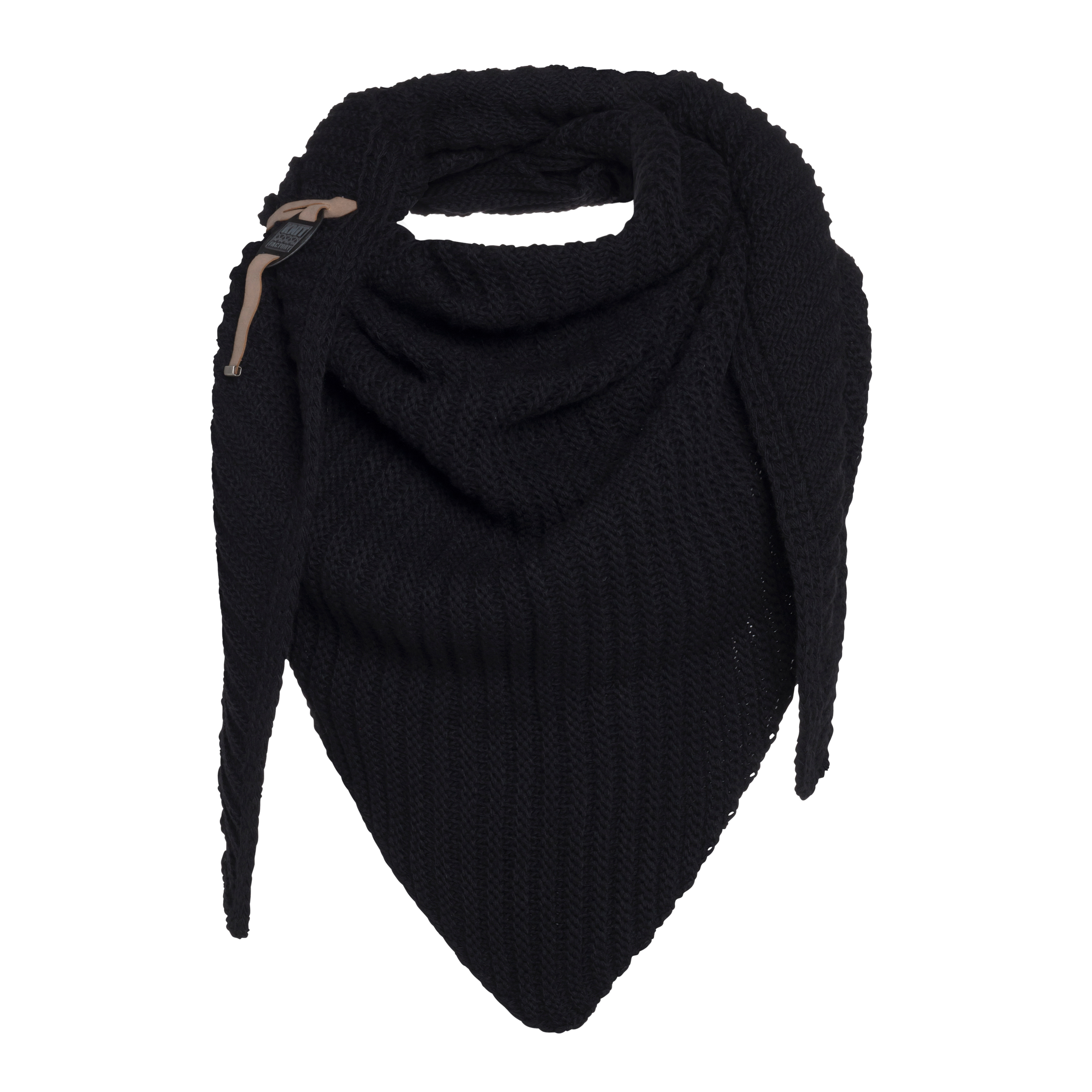 Demy Dreiecksschal Schwarz