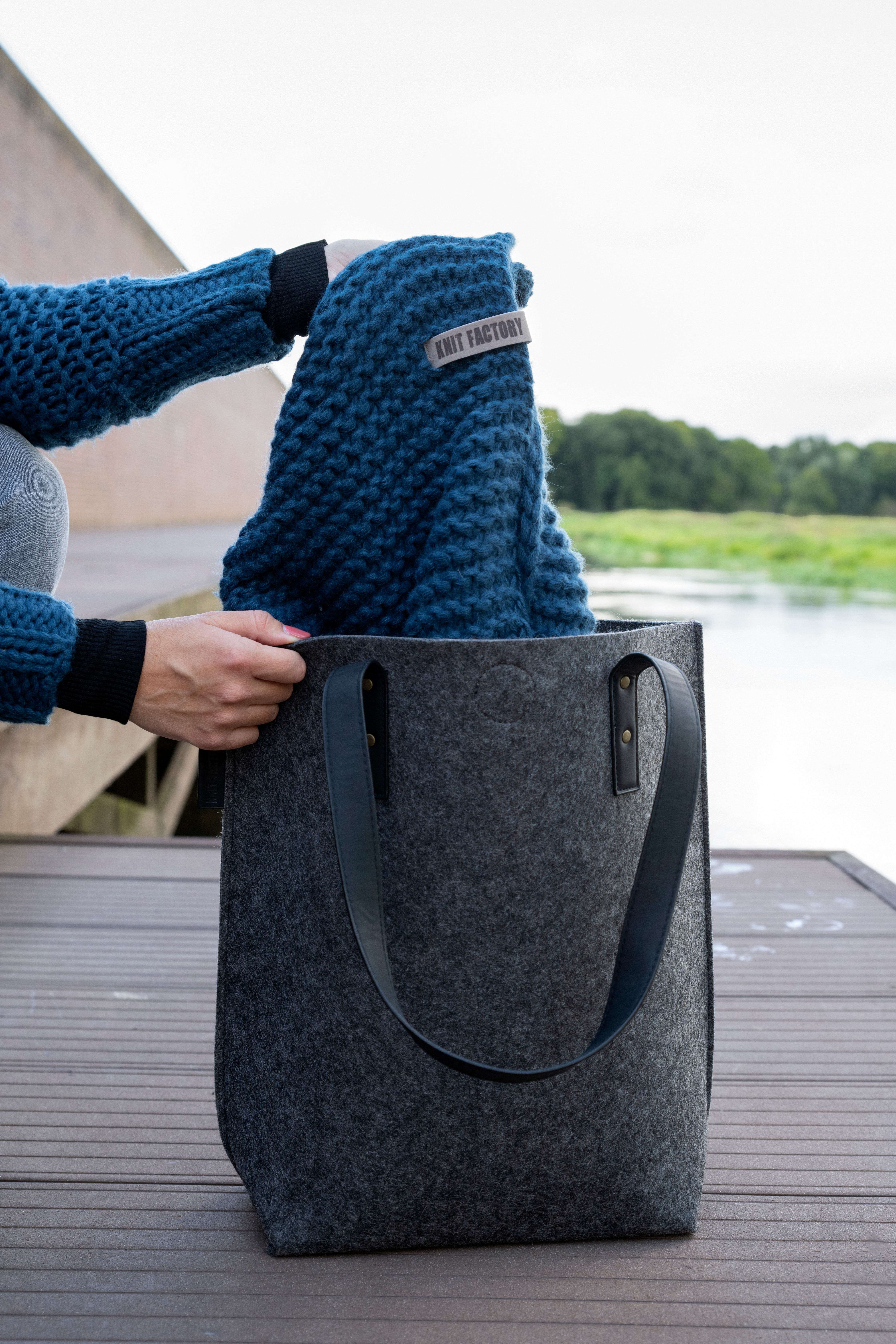 Alex Infinity Scarf Petrol