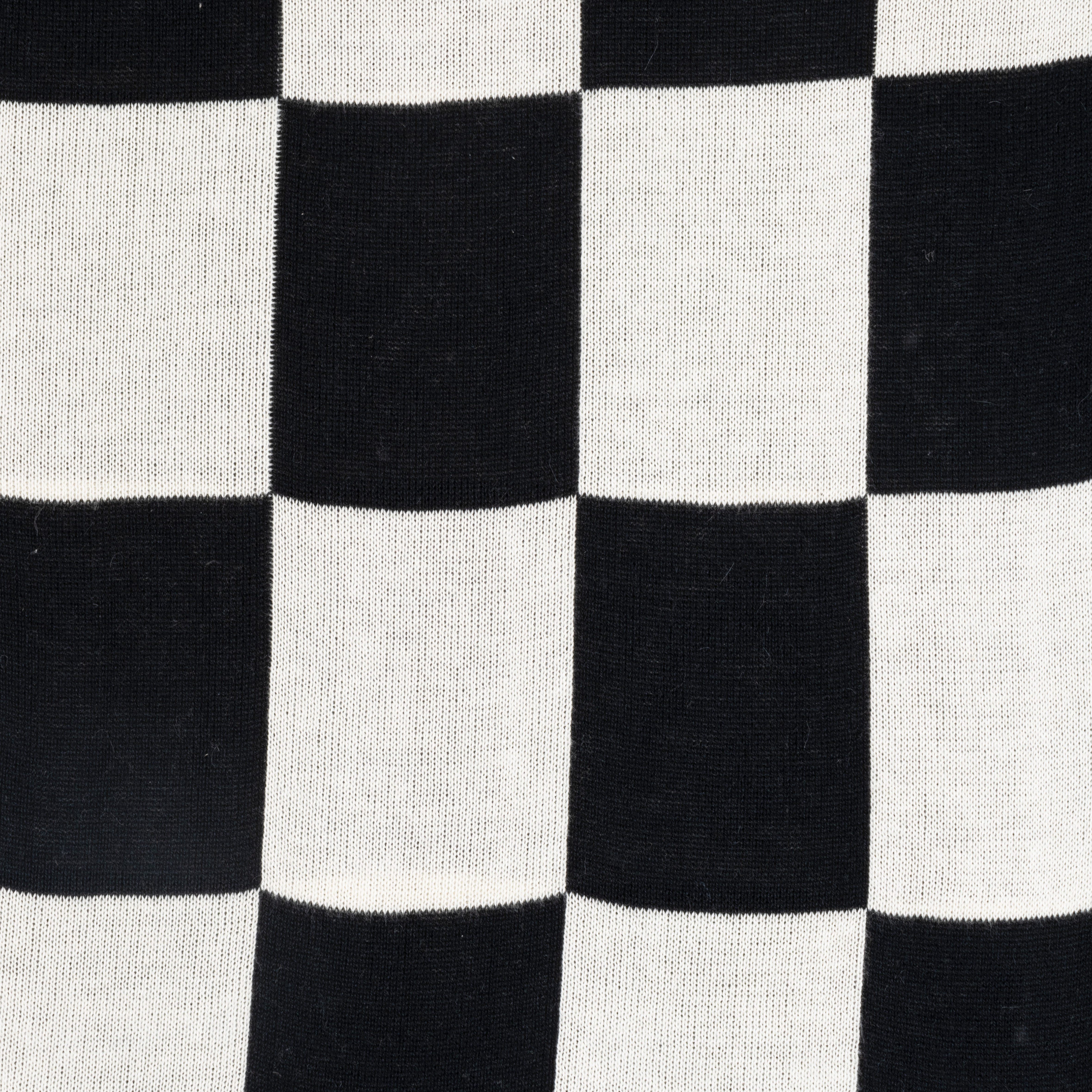 Caro Plaid Ecru/Schwarz