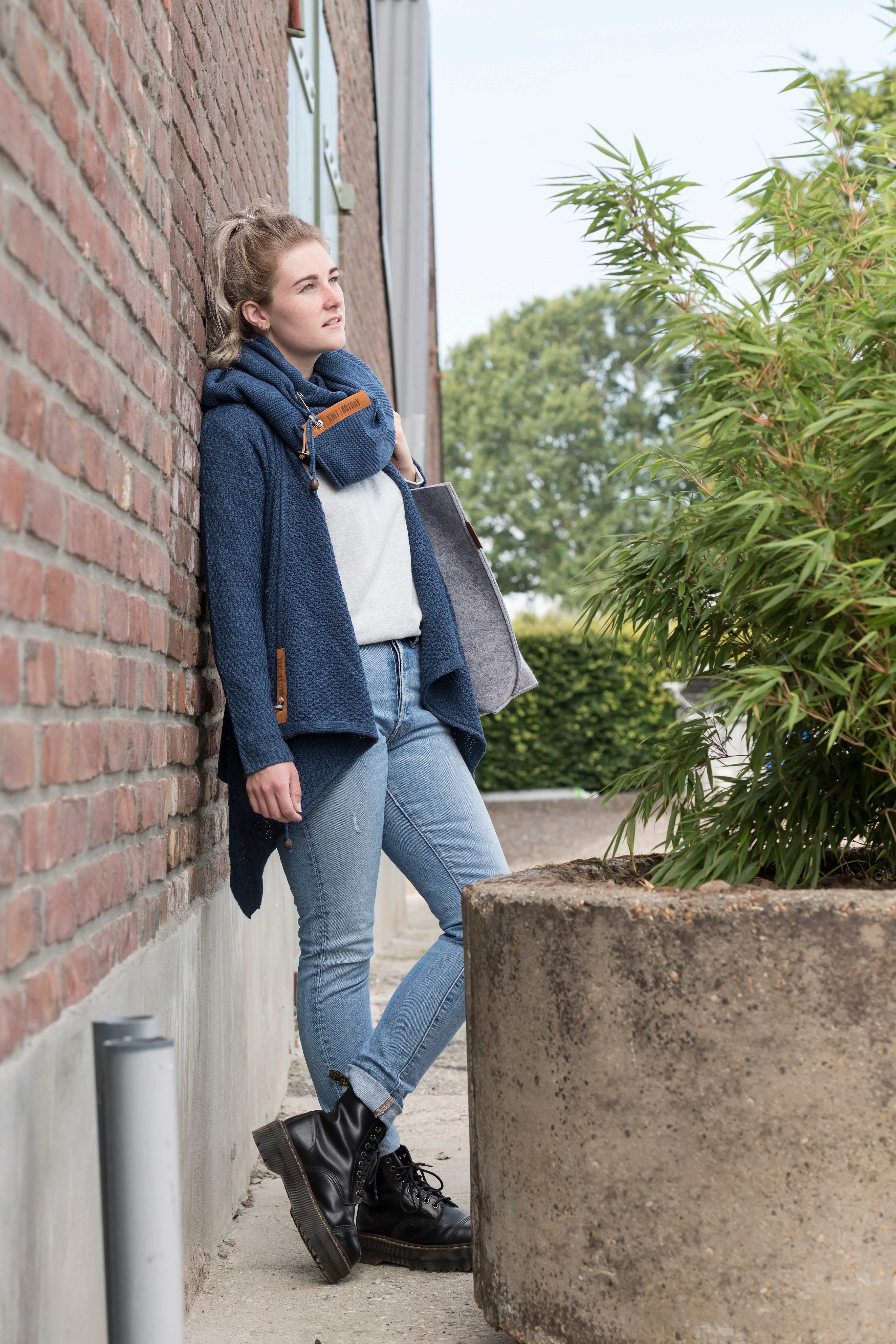 Gwen Handtasche Grau